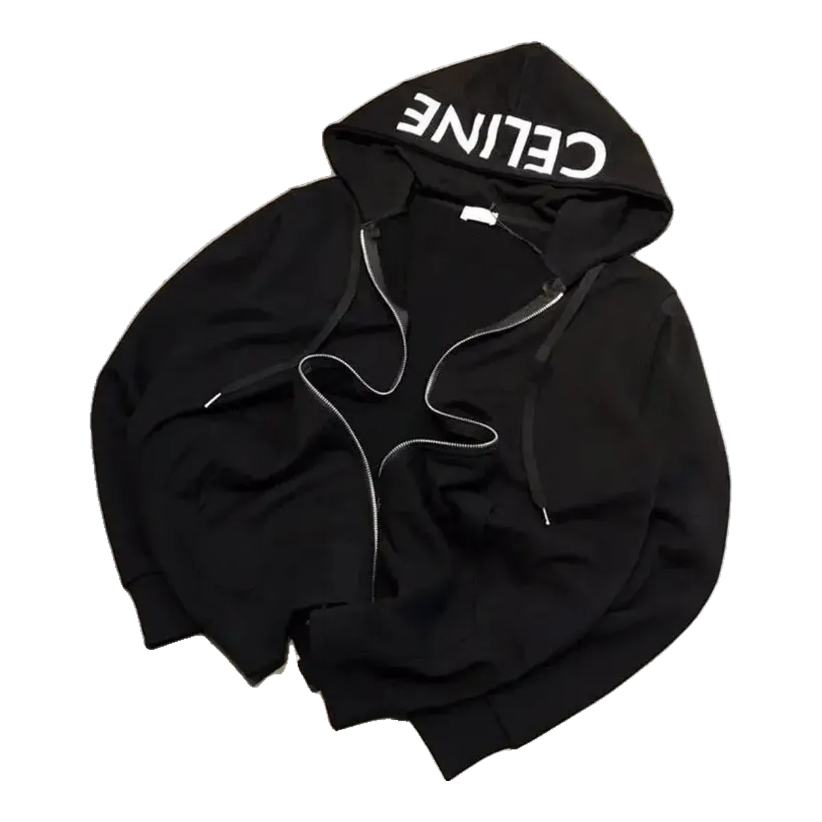 Celine Hoodie Black