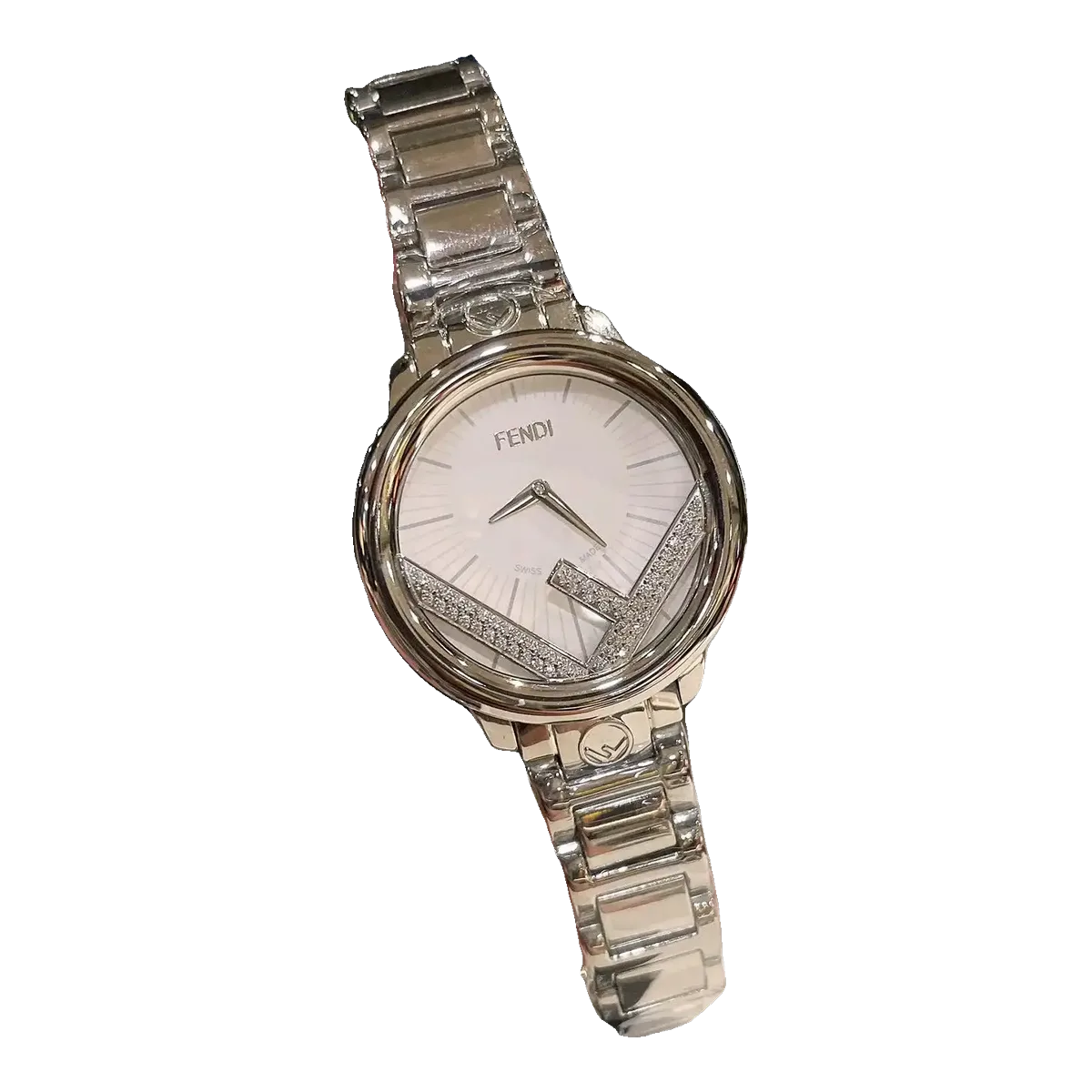 Fendi Watch Silver