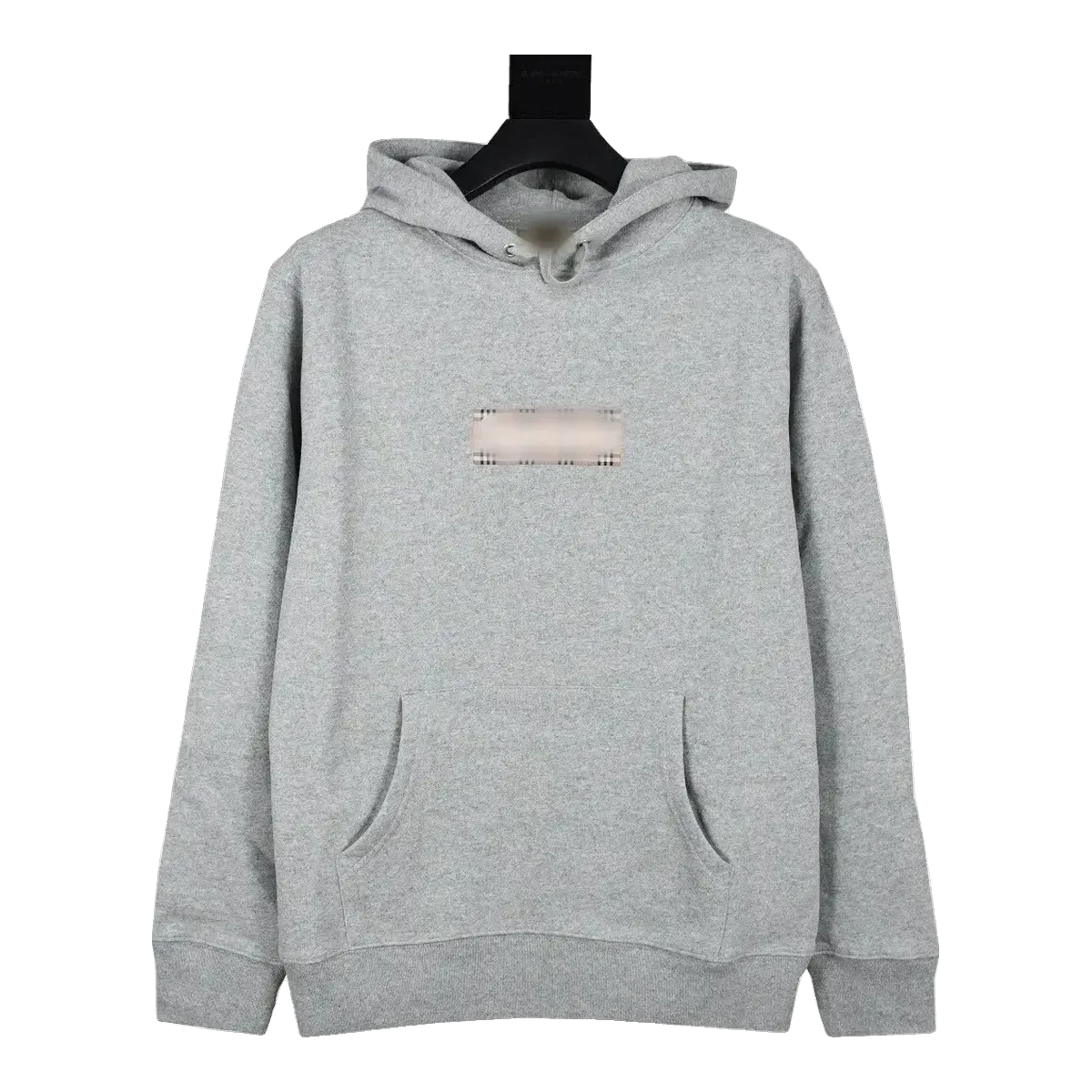 Supreme Grey Box Logo Hoodie