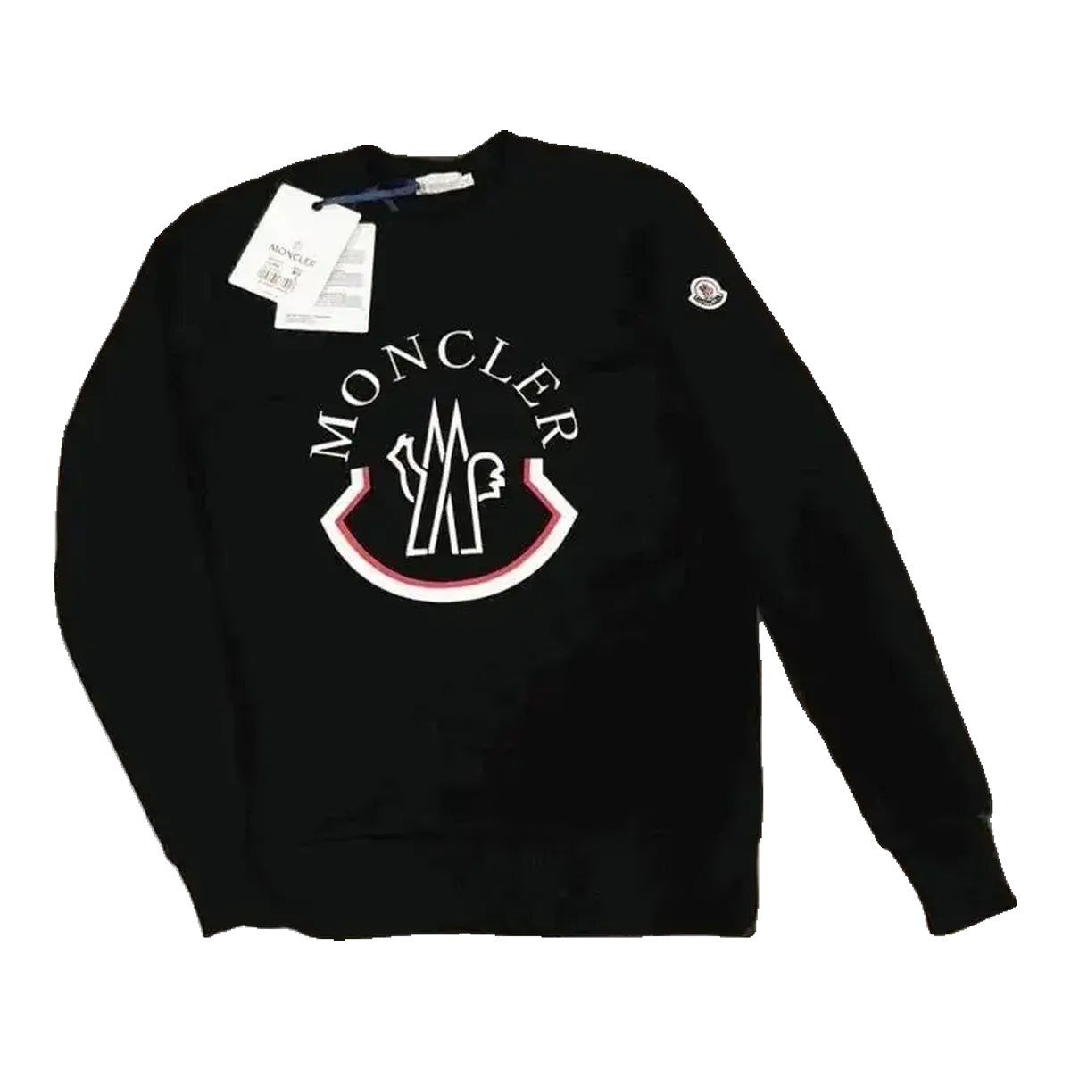 Moncler Logo Sweatshirt Black