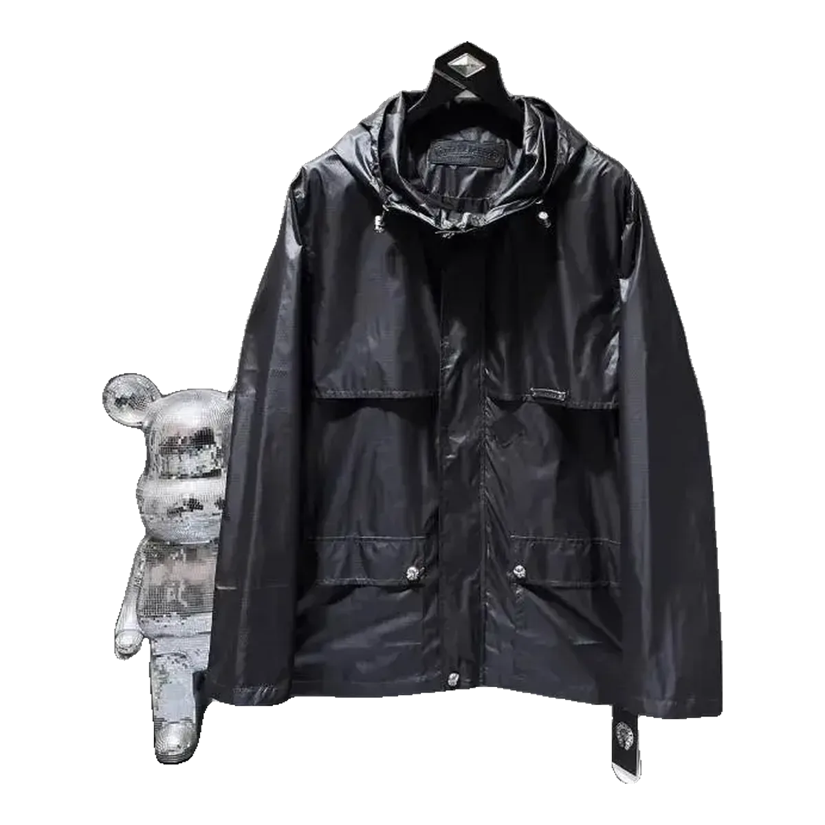 Chrome Hearts Black Jacket