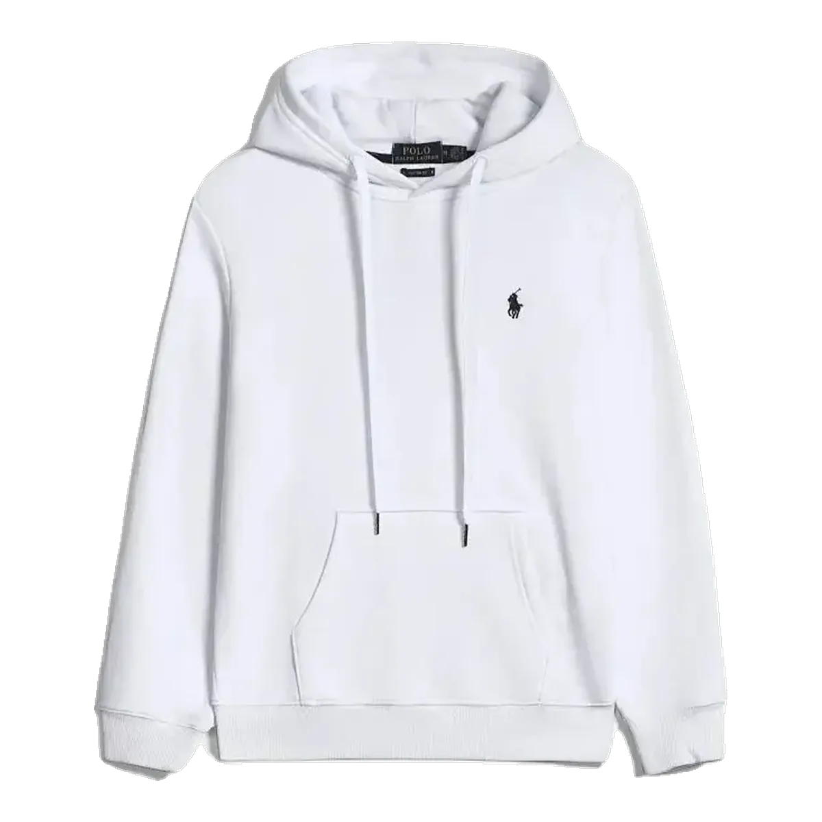 Ralph Lauren White Zip Hoodie