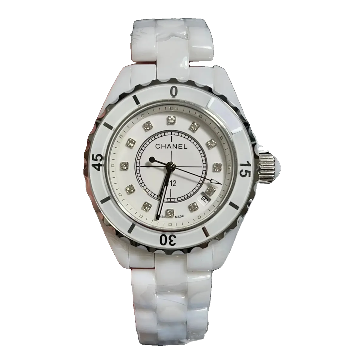 Chanel White Ceramic Watch
