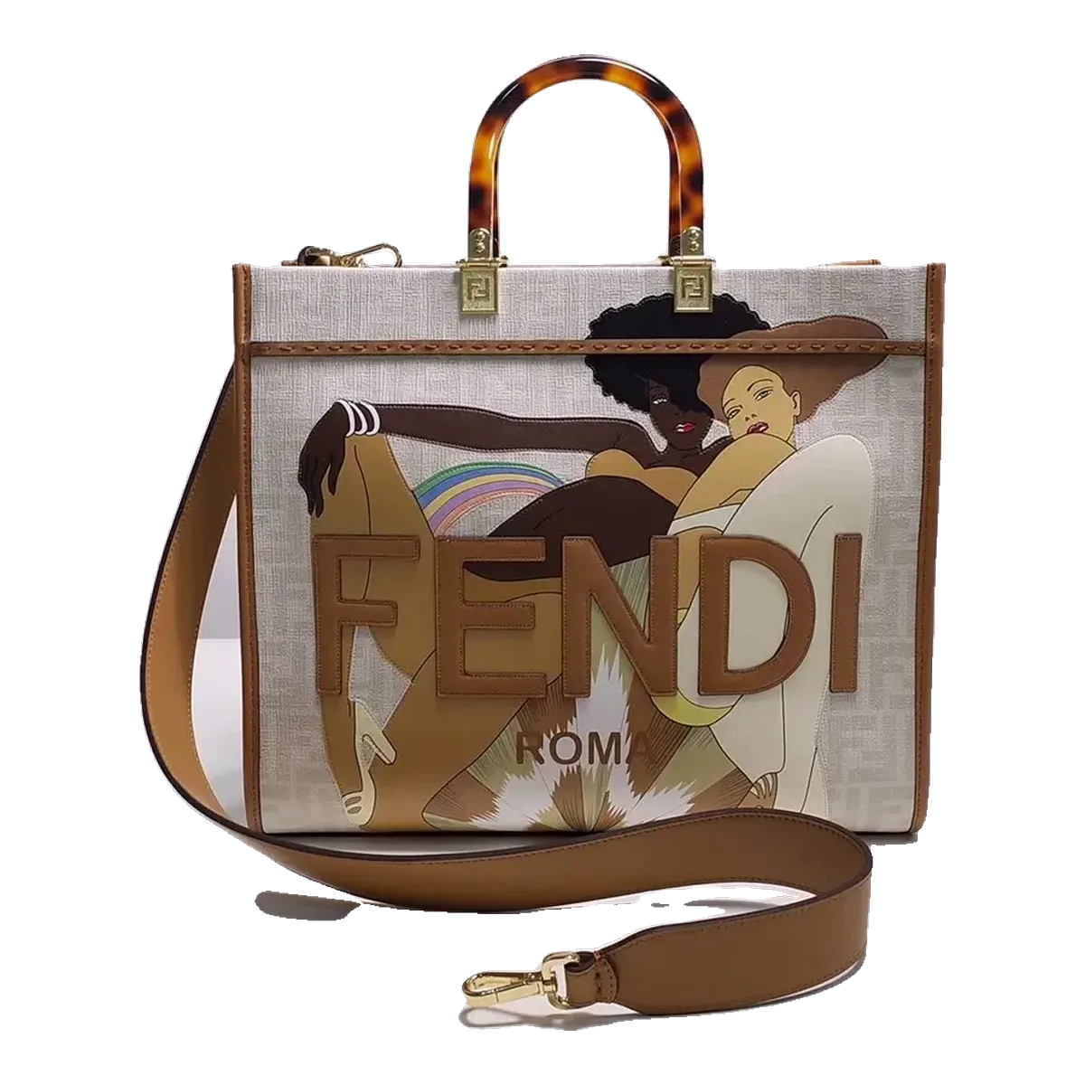 Fendi Roma Tote Bag