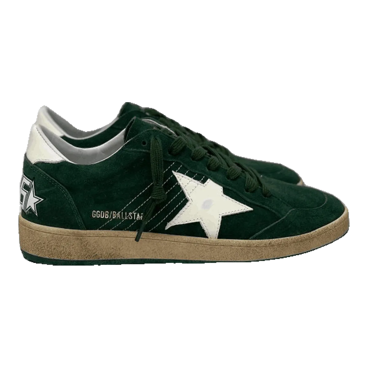 Golden Goose Ball Star Sneakers Green