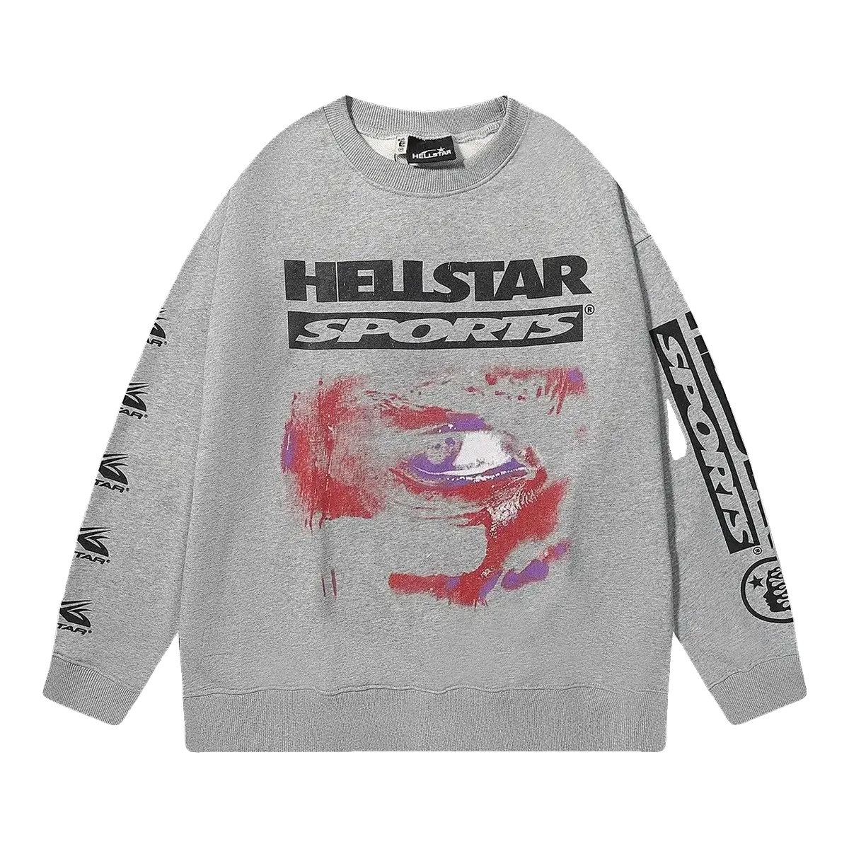 Hellstar Sports Sweatshirt Grey