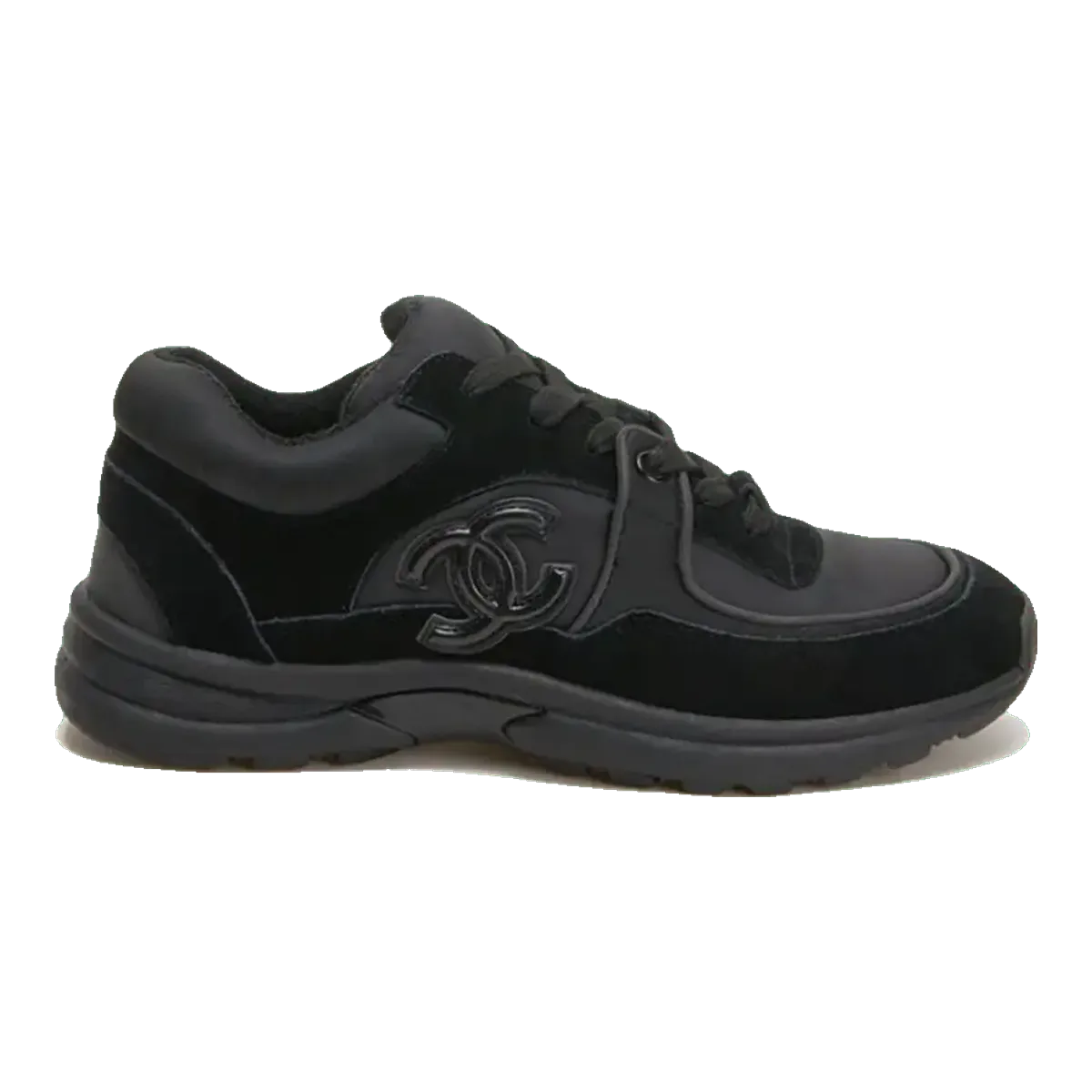 Chanel Black Sneakers