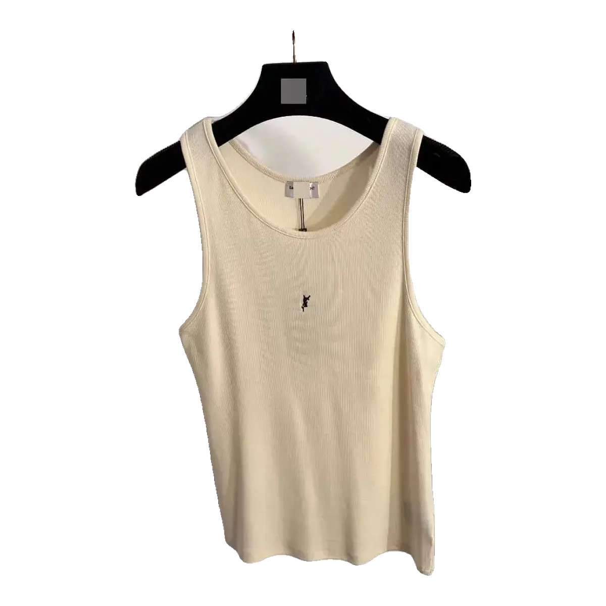 Saint Laurent Beige Tank Top