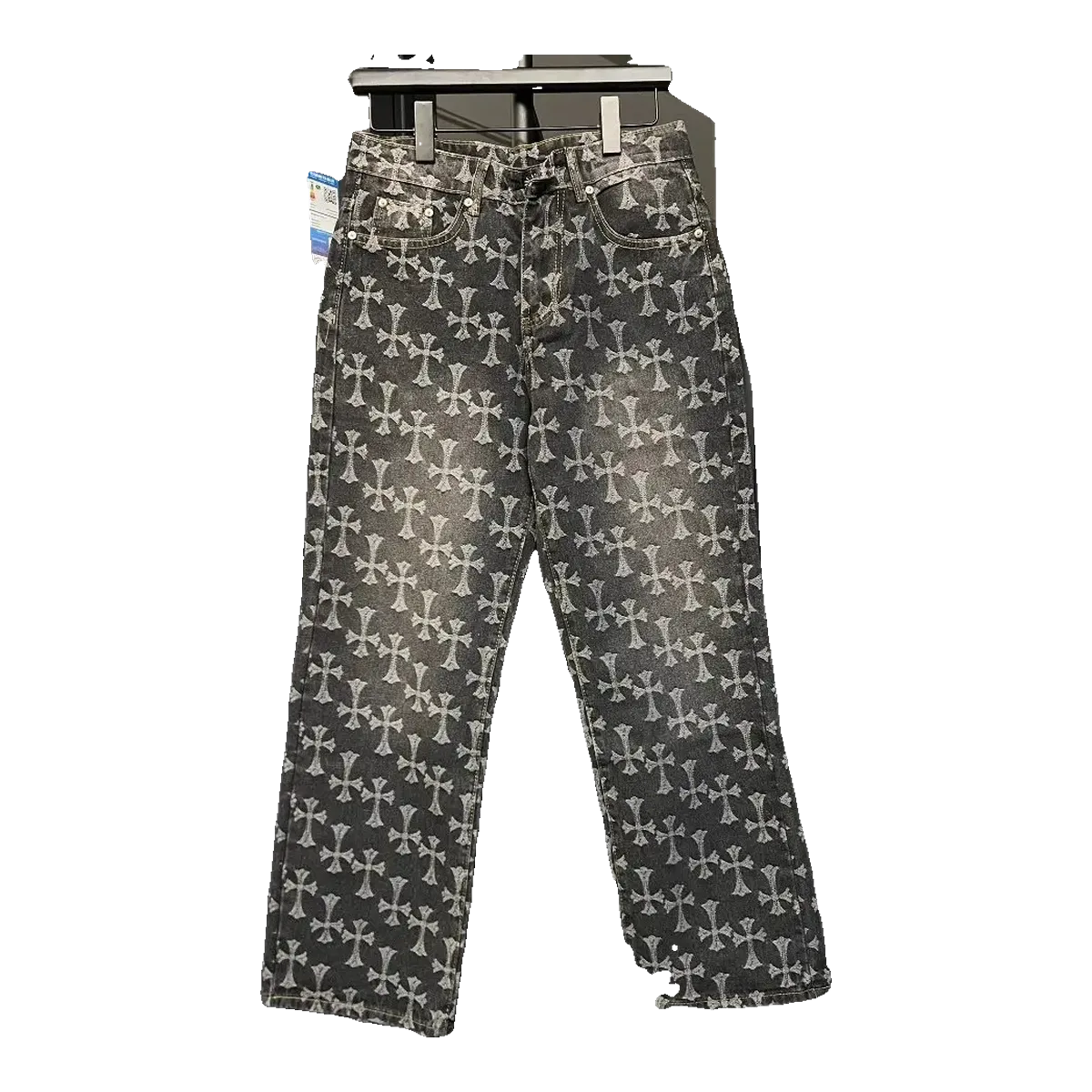 Chrome Hearts Grey Jeans