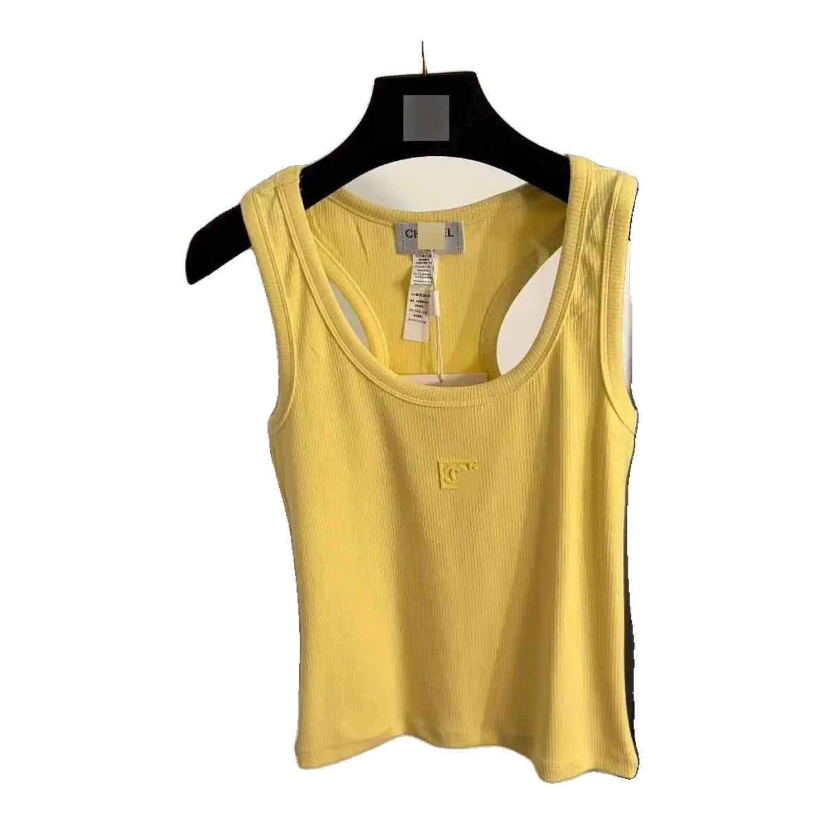 Chanel Yellow Vest
