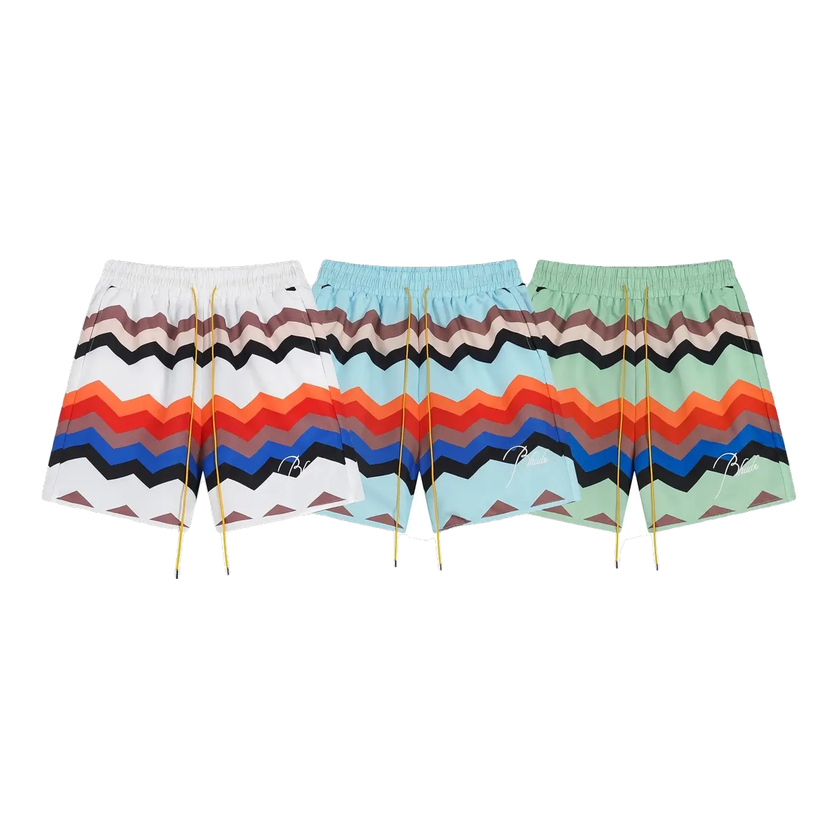 Rhude Multicolor Knit Shorts