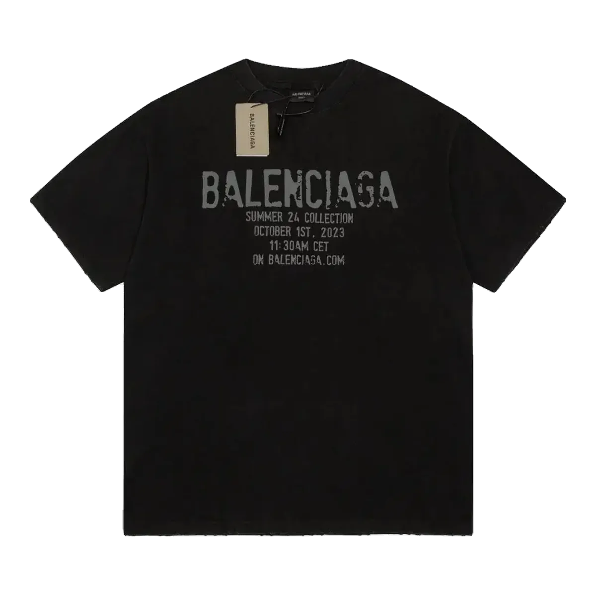 Balenciaga Black Logo T-Shirt