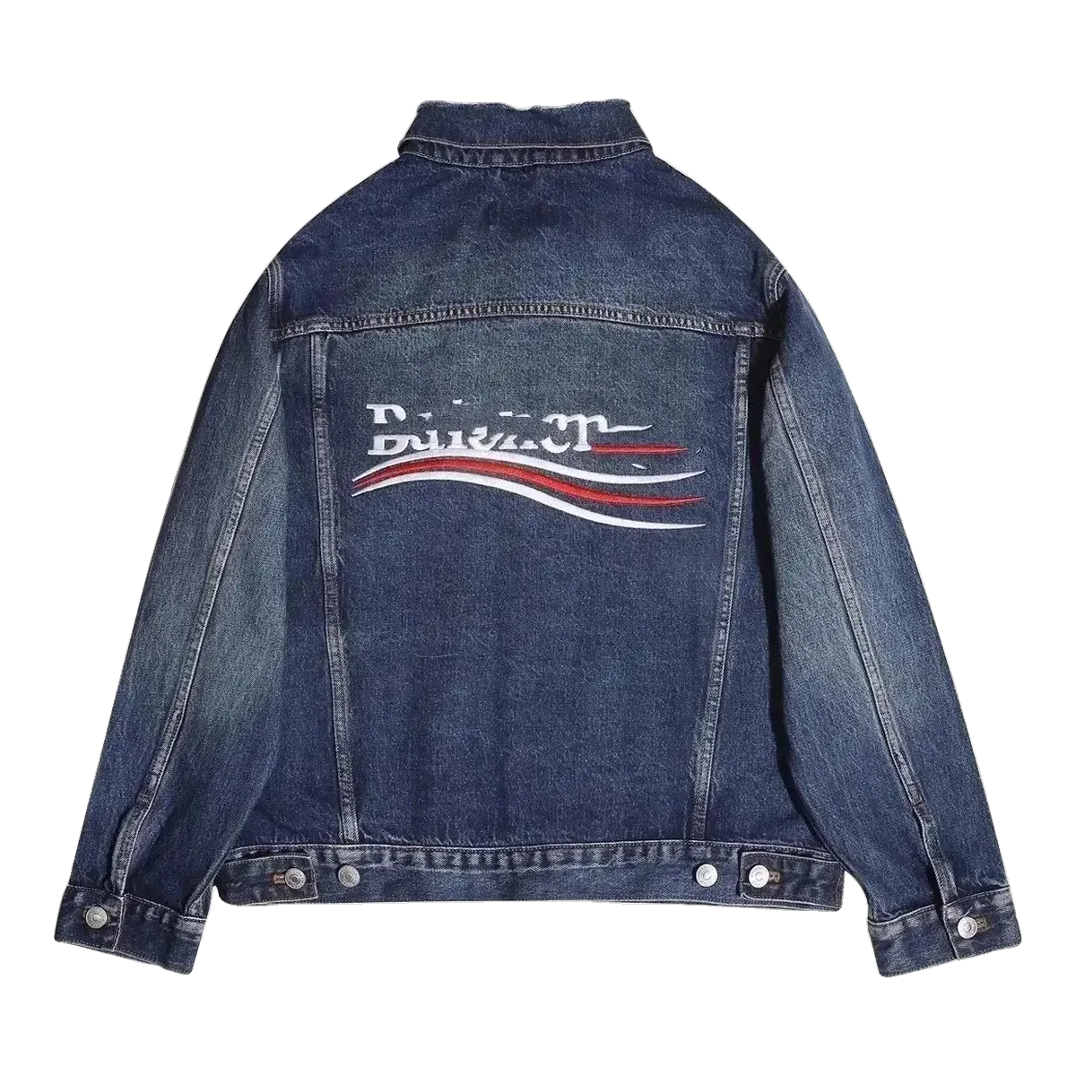 Balenciaga Blue Denim Jacket