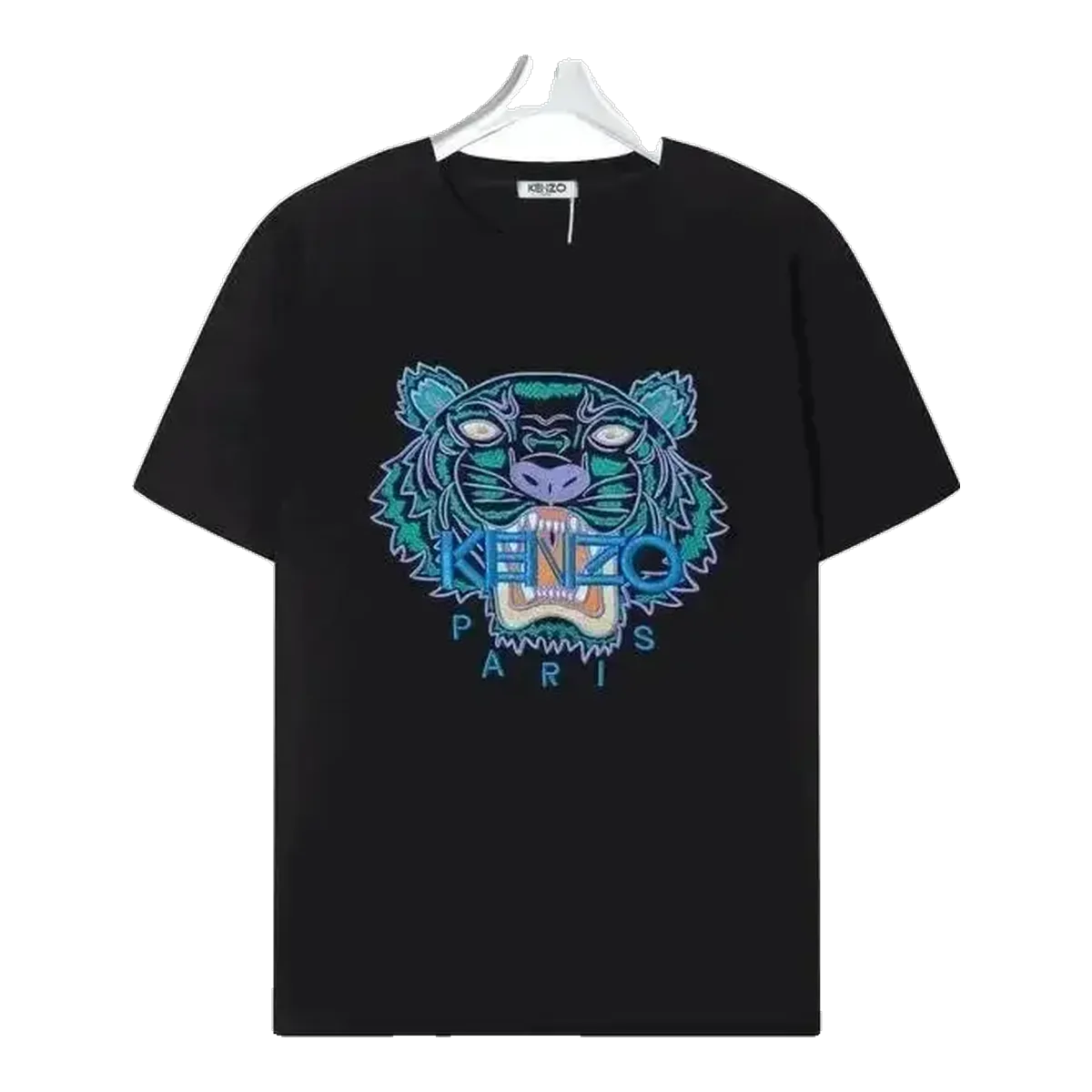Kenzo Tiger Print T-Shirt Black