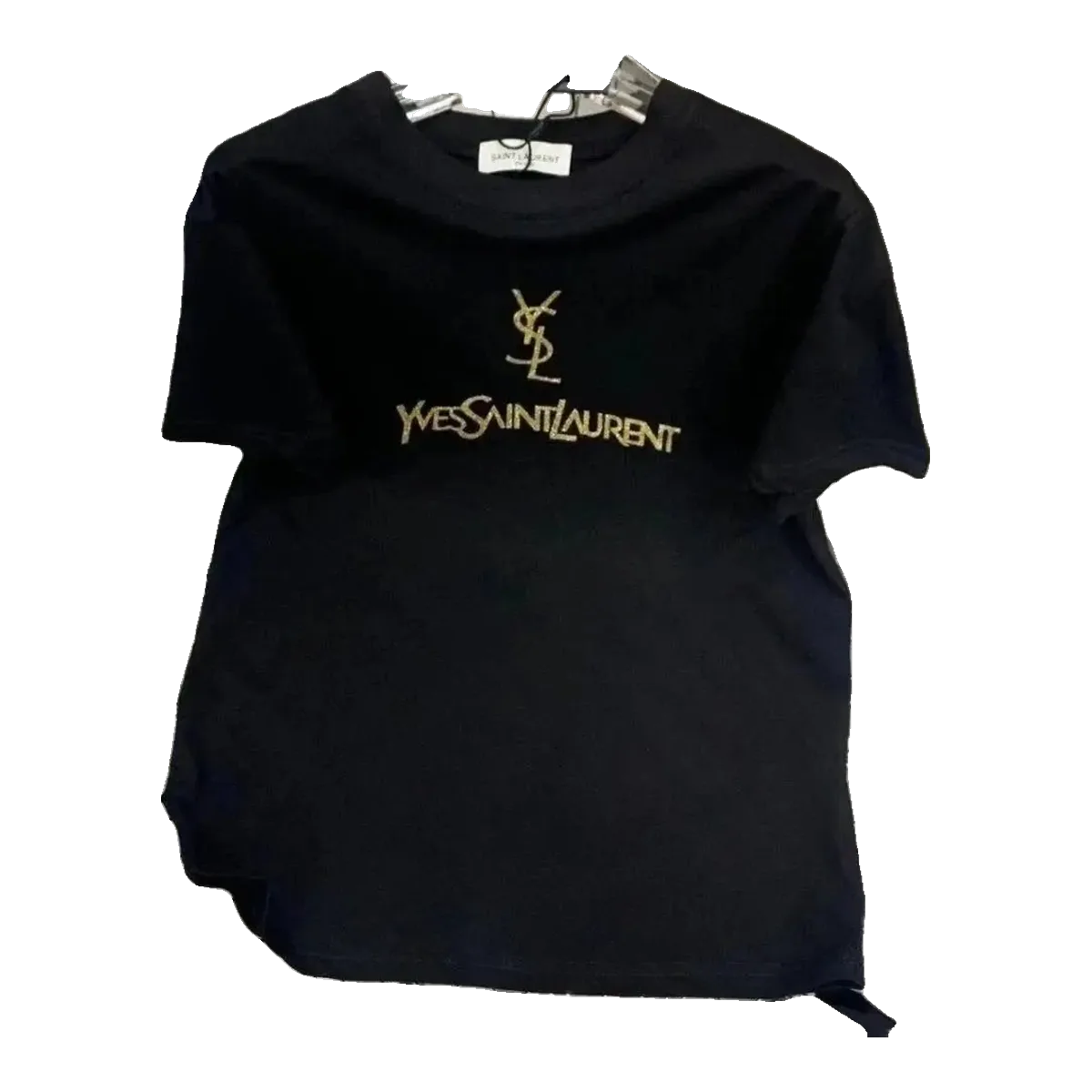 Saint Laurent Black Logo T-Shirt