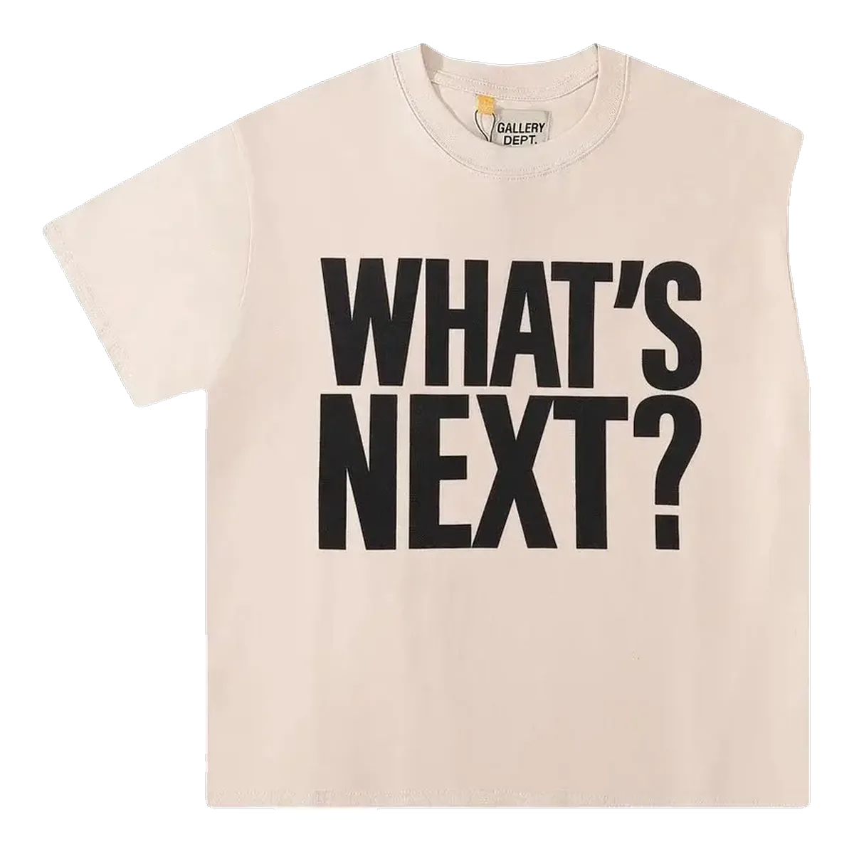 Gallery Dept What's Next T-Shirt Cream