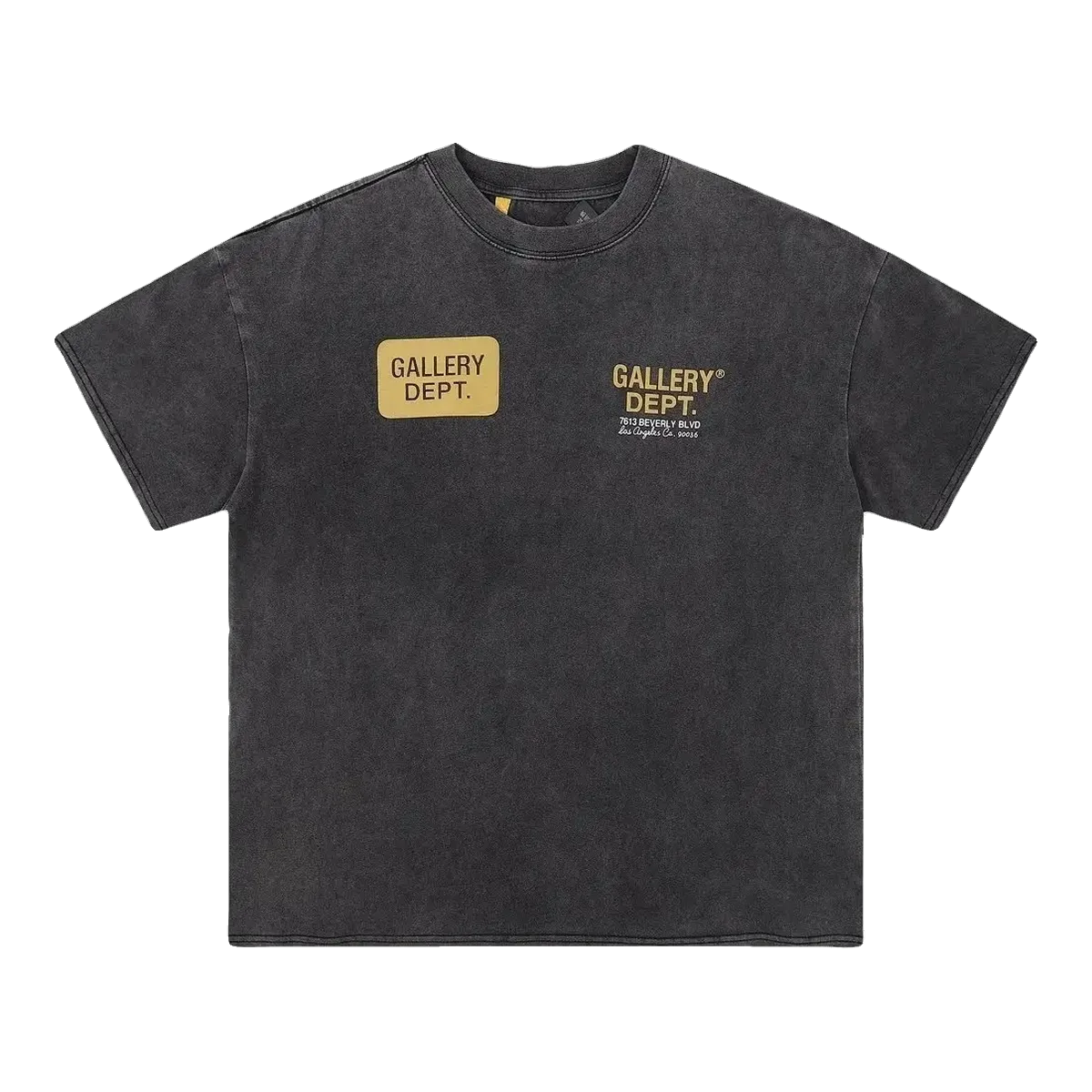 Gallery Dept Black Logo T-Shirt