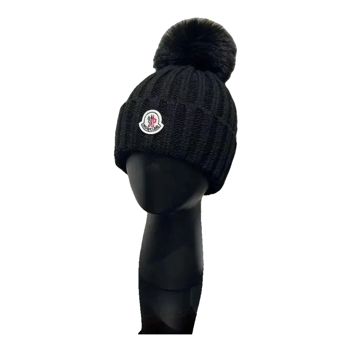Moncler Pom Beanie Black