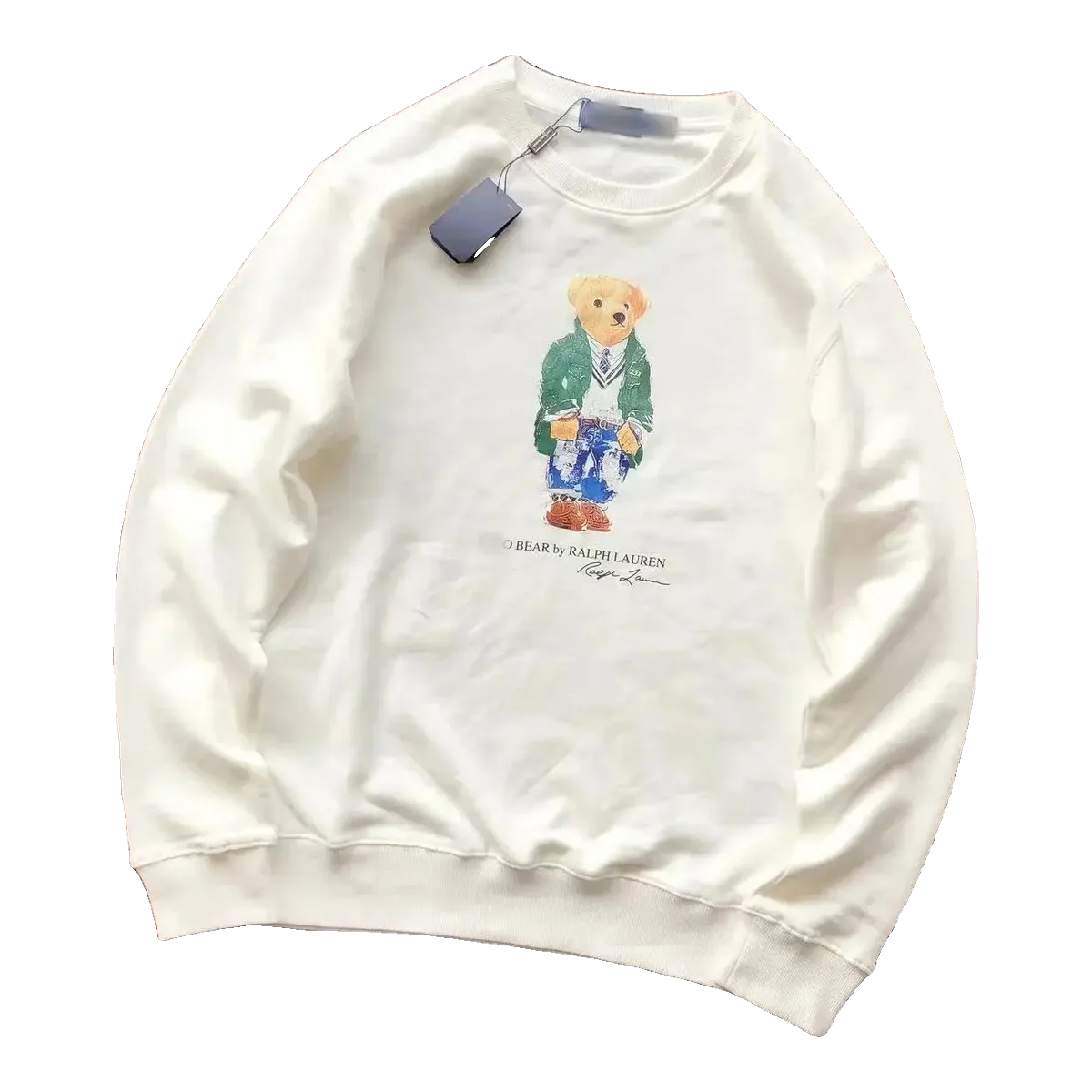 Ralph Lauren Bear Sweatshirt Cream
