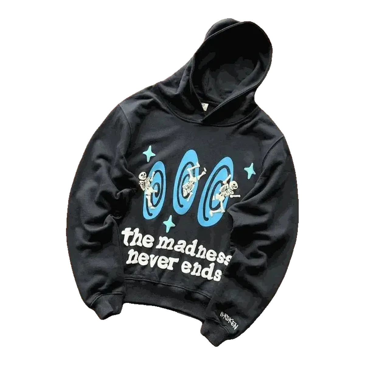 Broken Planet Hoodie Black
