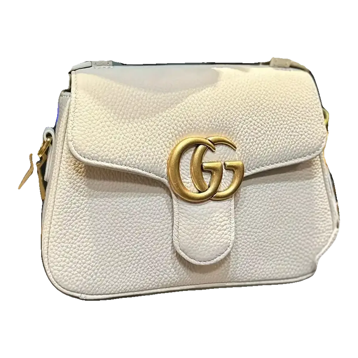 Gucci GG Marmont Shoulder Bag White