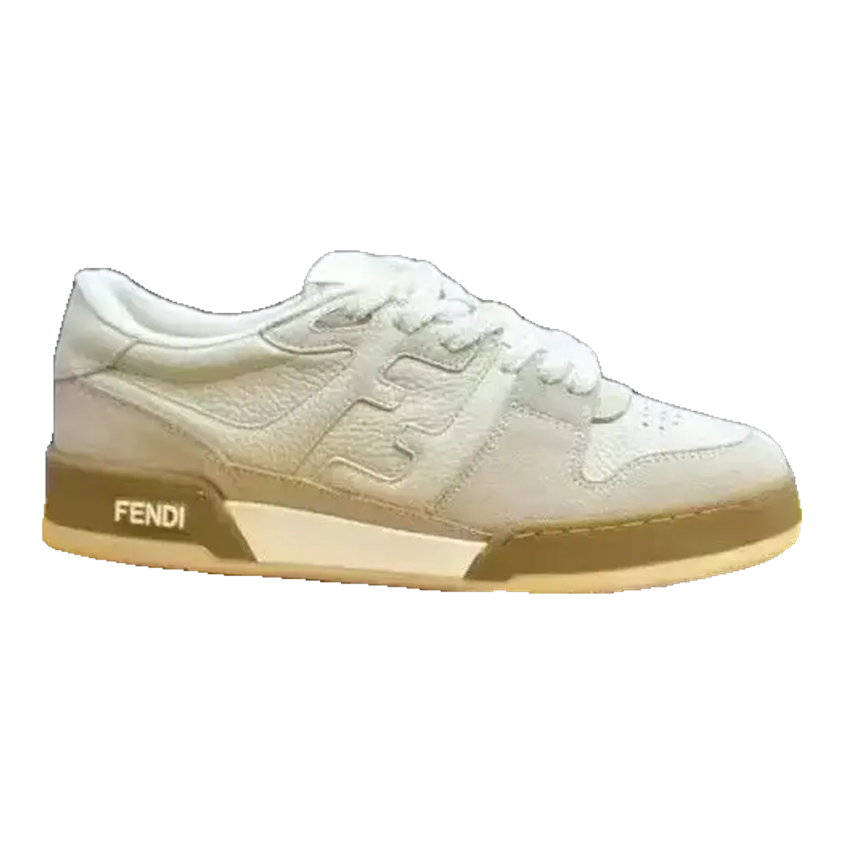 Fendi FF Low Sneakers White