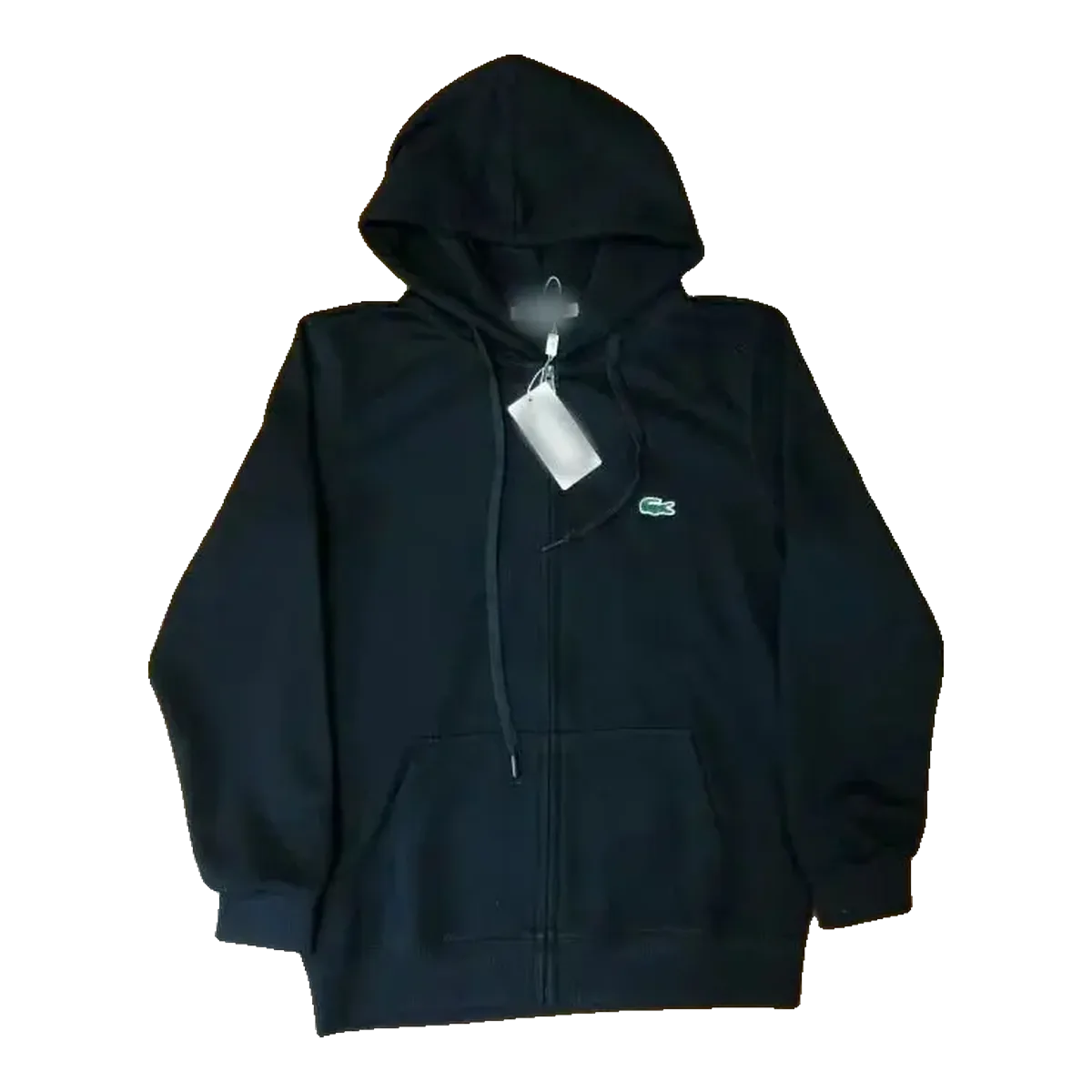 Lacoste Zip Hoodie Green