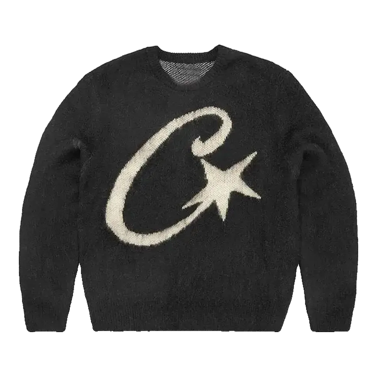 Corteiz Black Knit Sweater