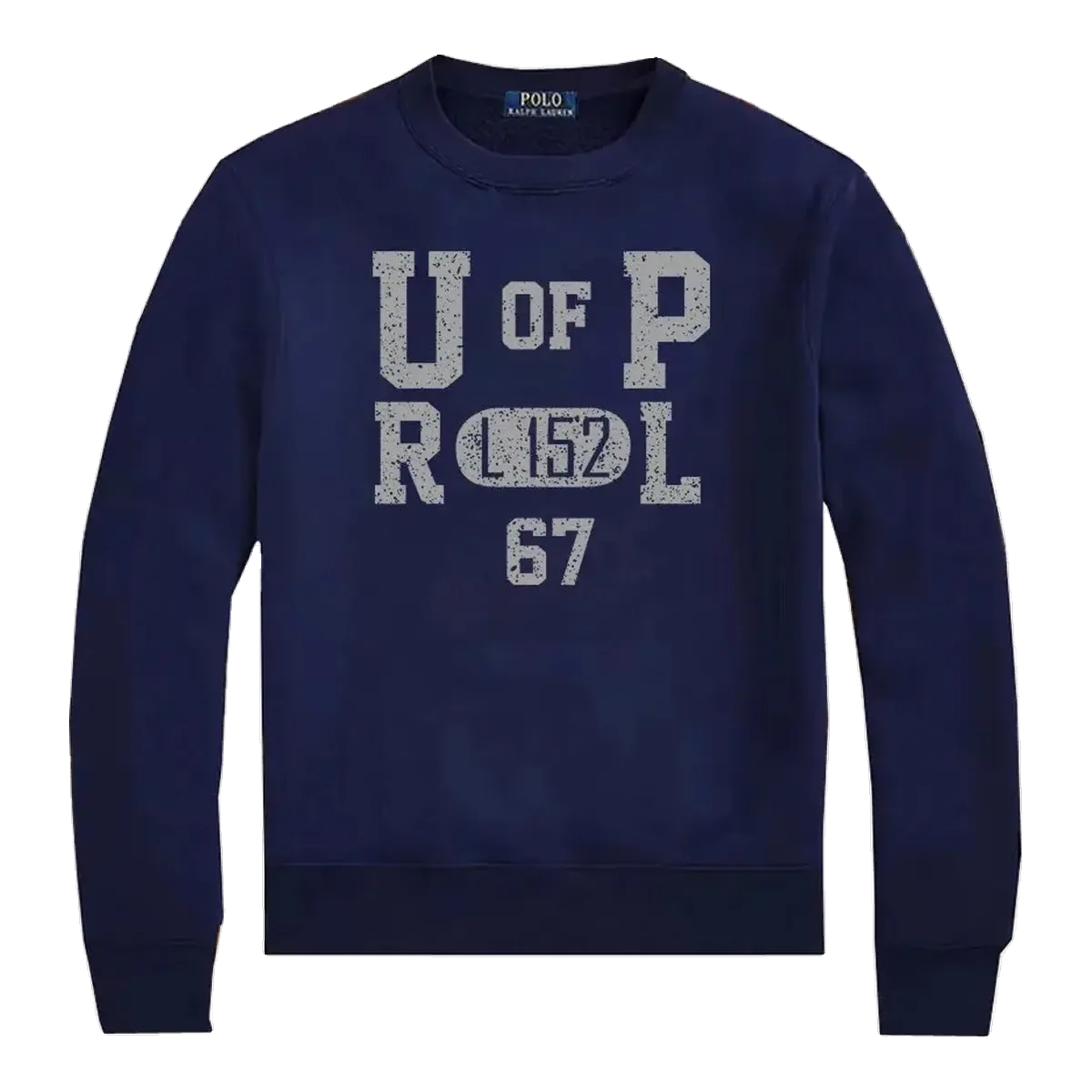 Ralph Lauren Navy Collegiate Sweatshirt
