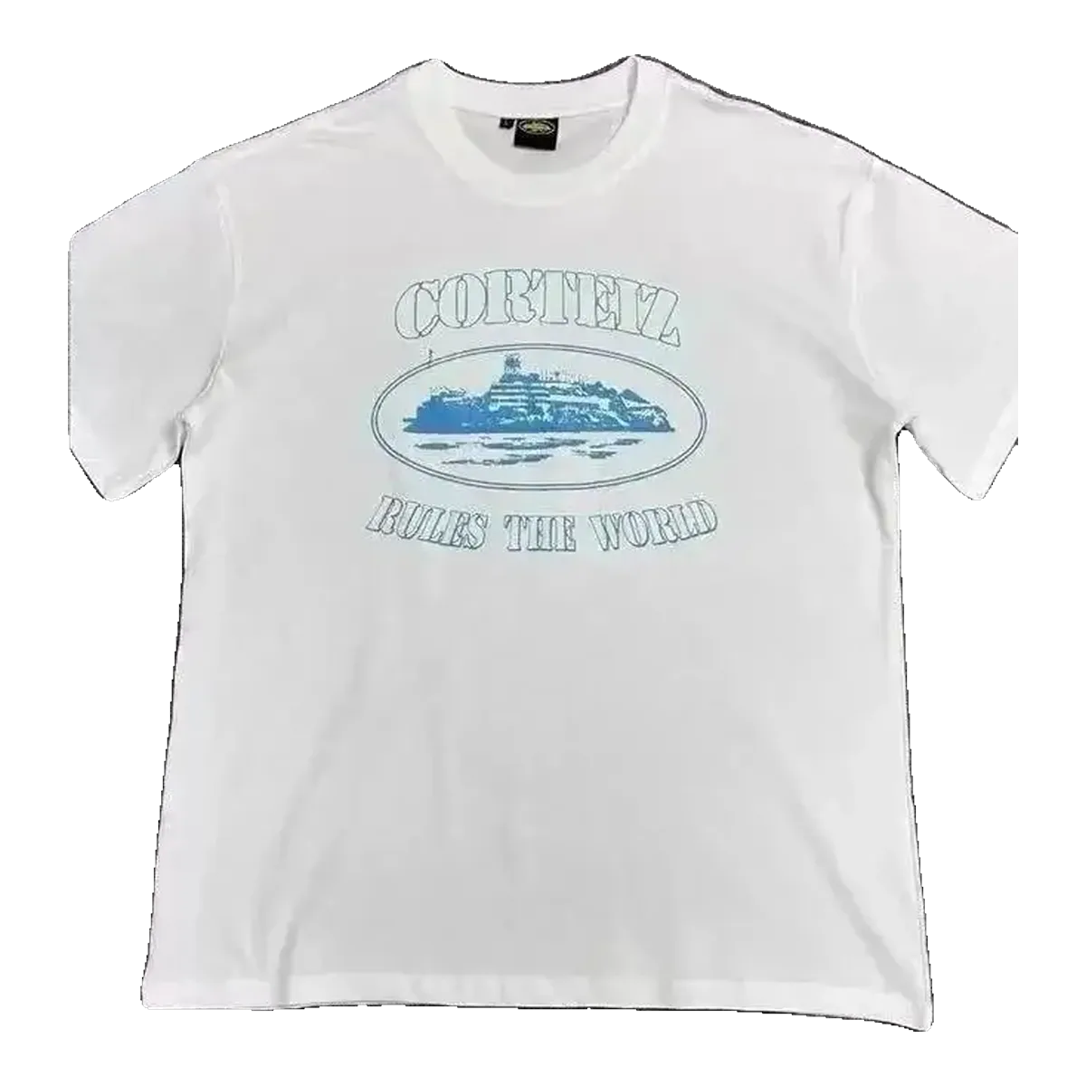 Corteiz Globe Logo T-Shirt White