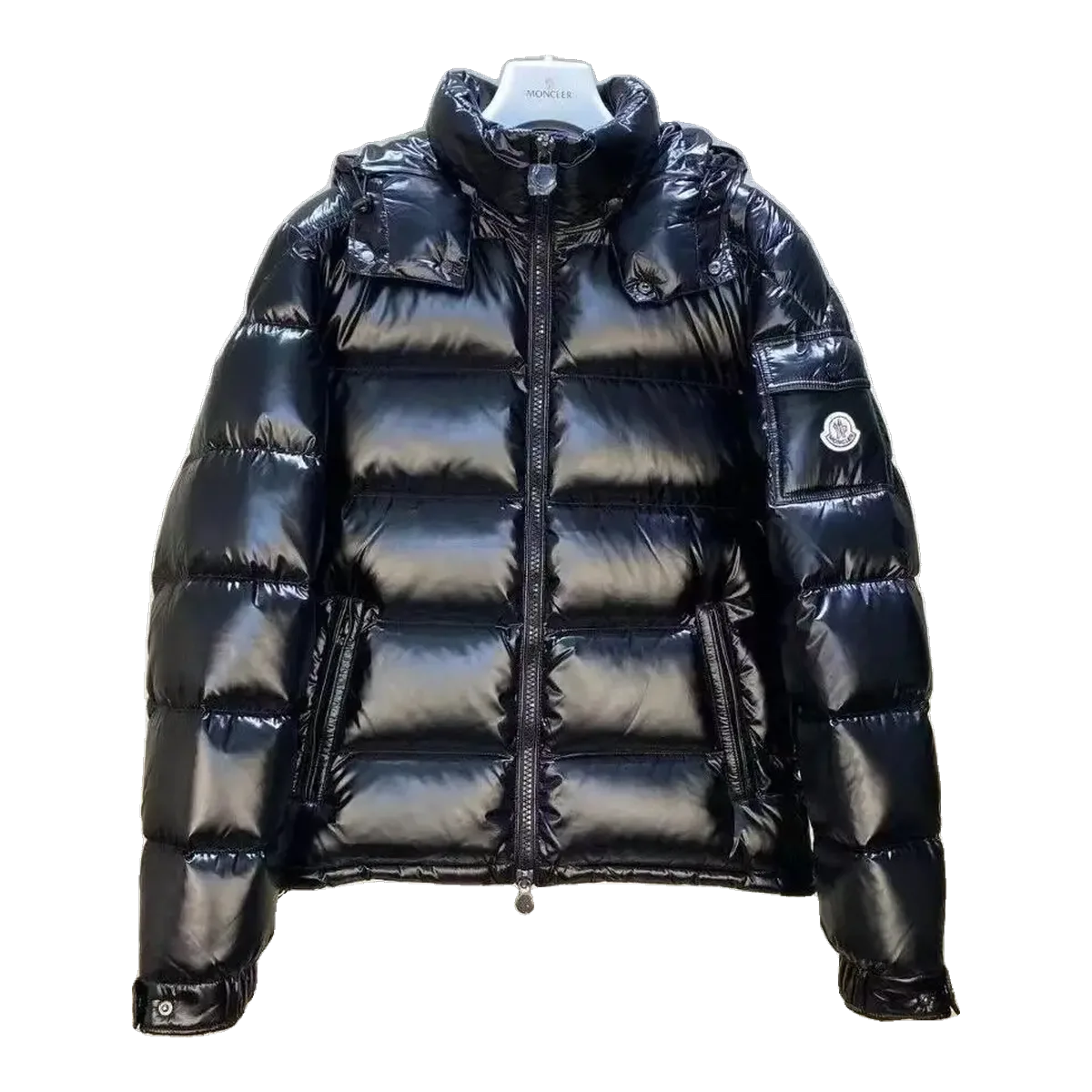 Moncler Down Jacket Navy