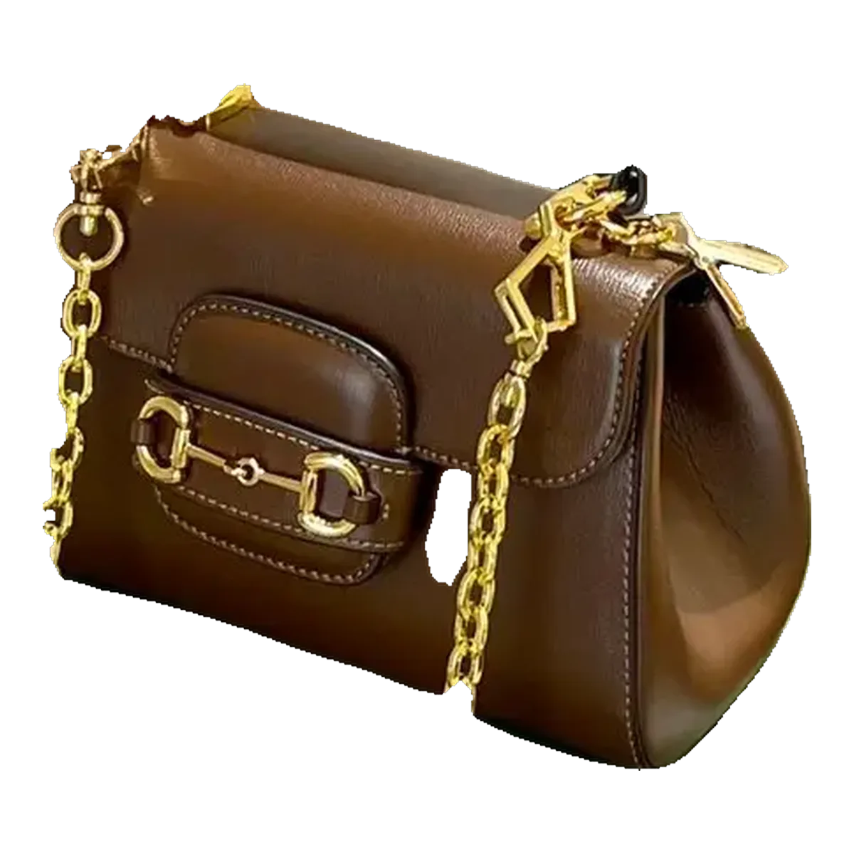 Gucci Horsebit 1955 Bag Brown