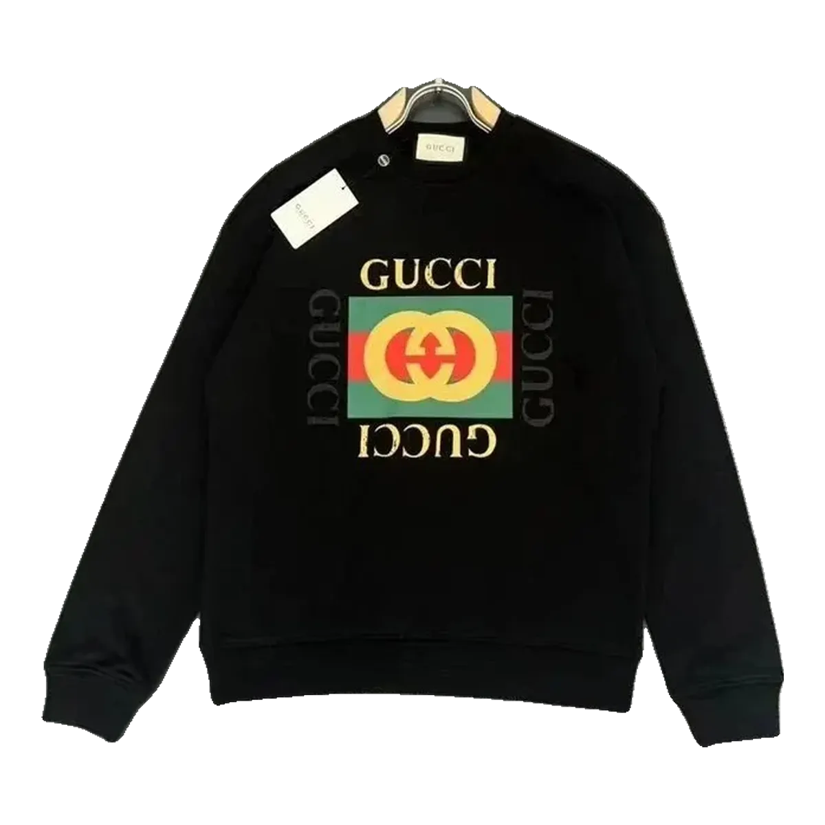 Supreme Black Logo Sweatshirt