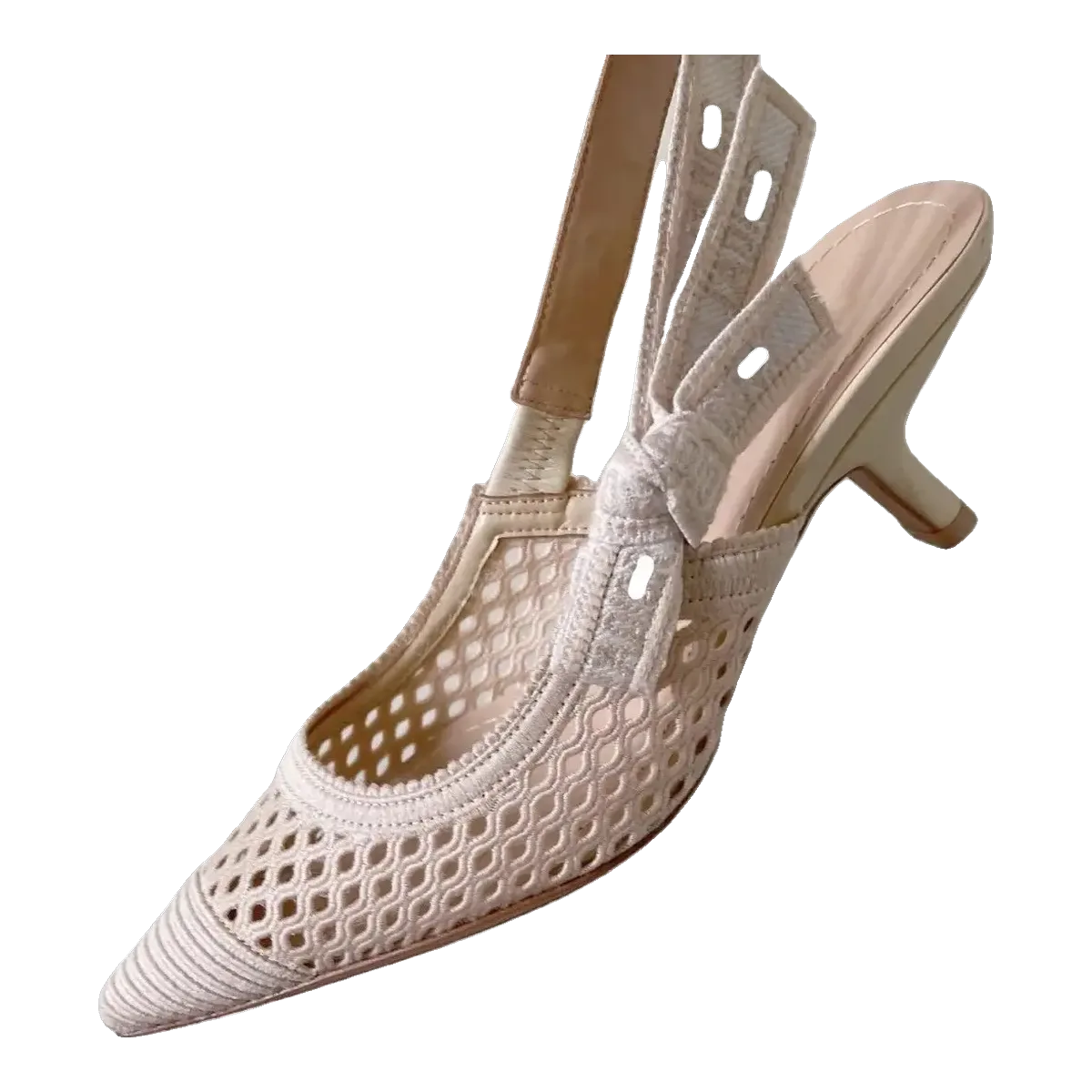 Dior Heels Beige