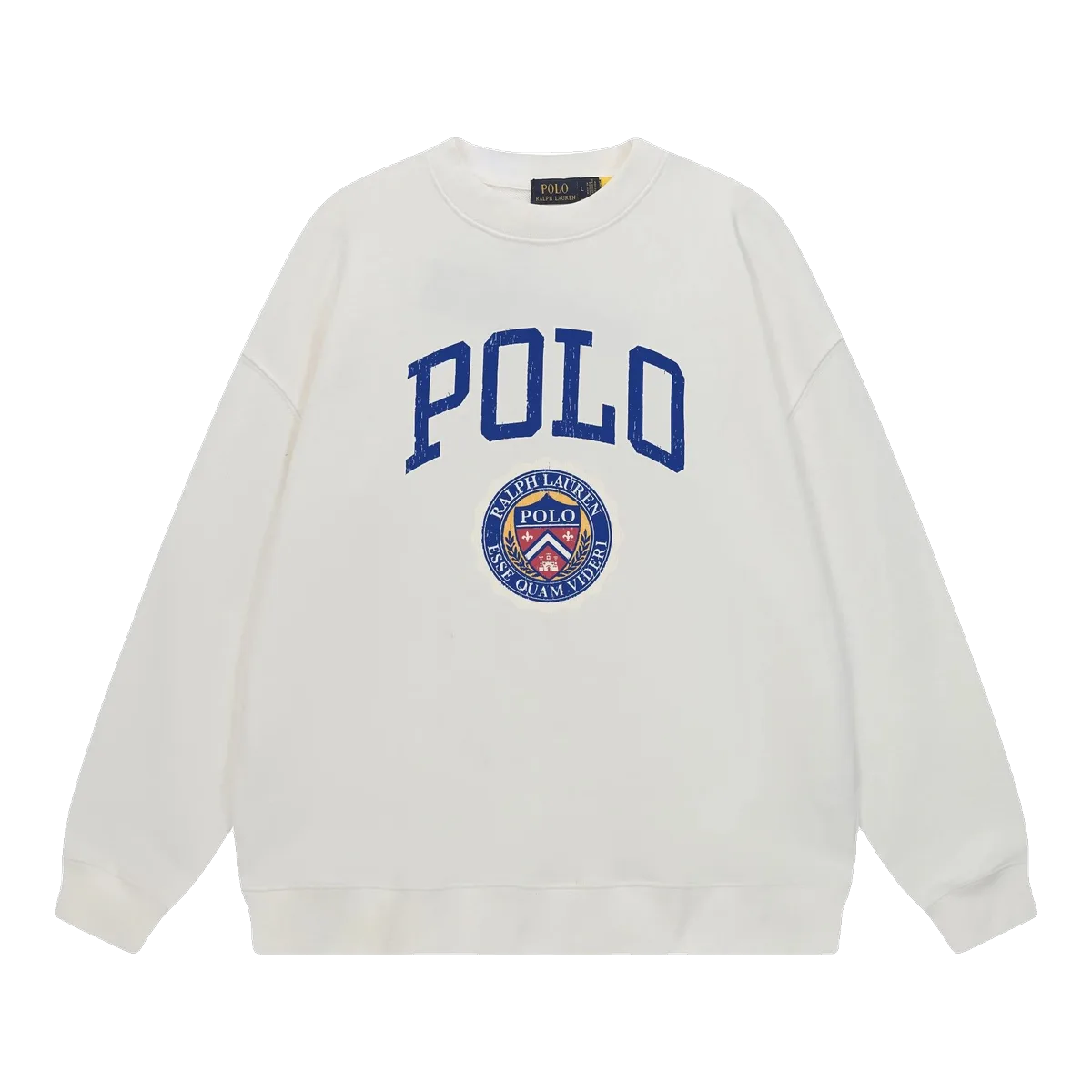 Ralph Lauren Polo Sweatshirt White