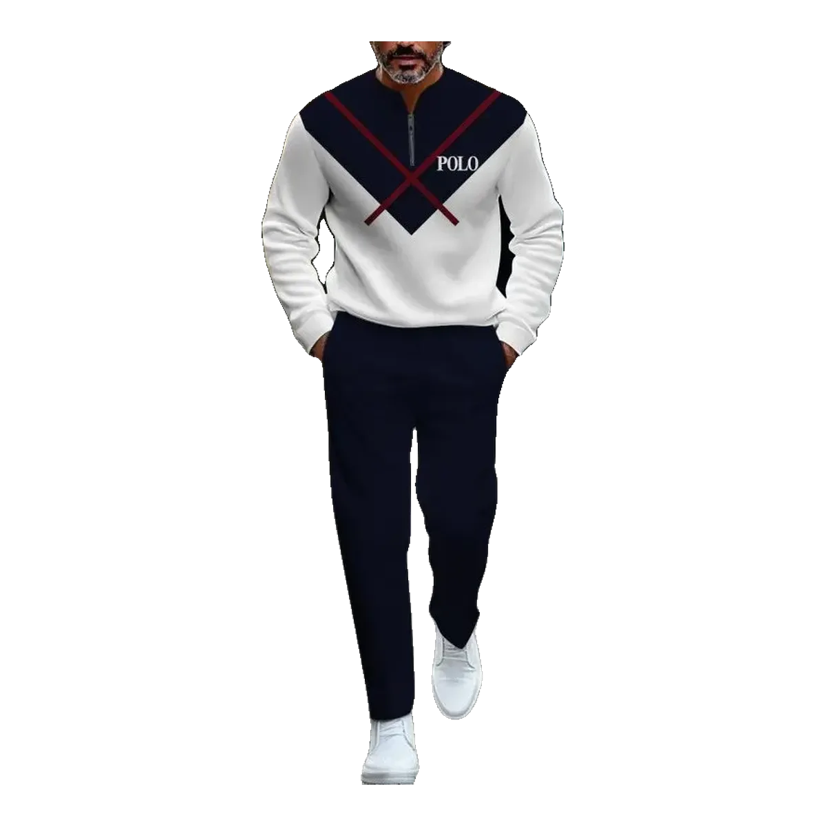 Ralph Lauren Tracksuit White