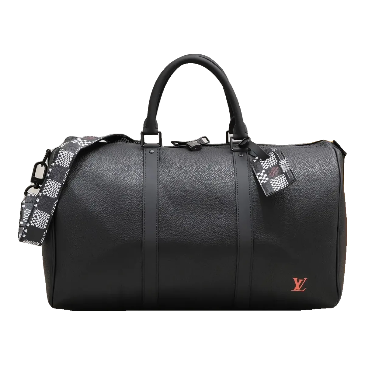 Louis Vuitton Keepall Duffle Bag Black