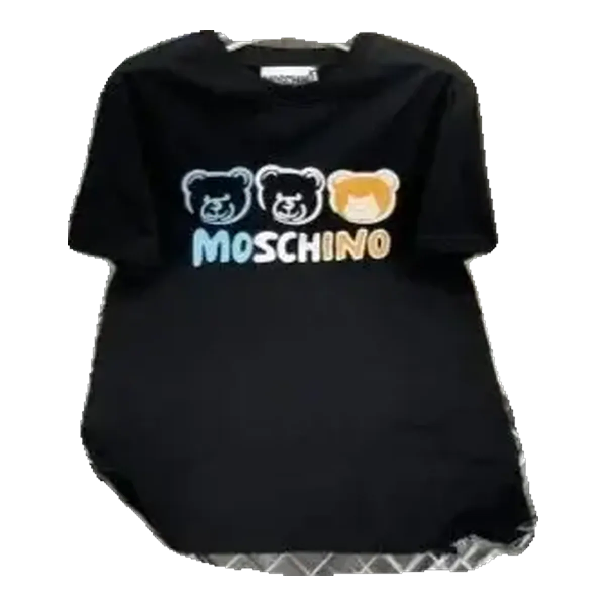 Ami Bear Print T-Shirt Black