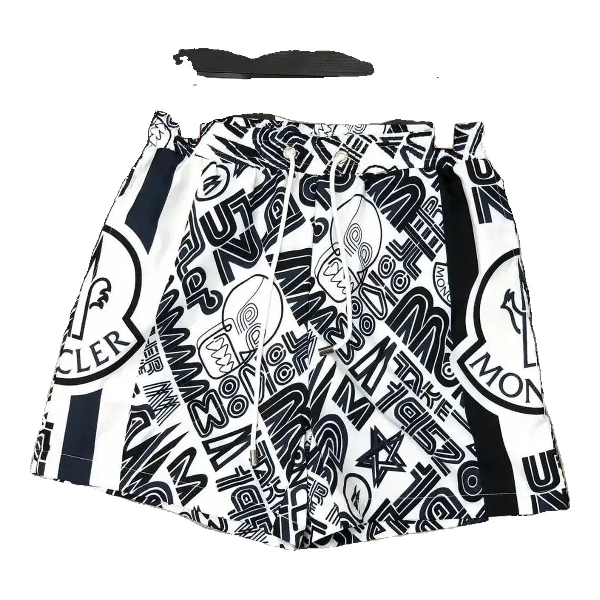 Moncler Print Shorts White