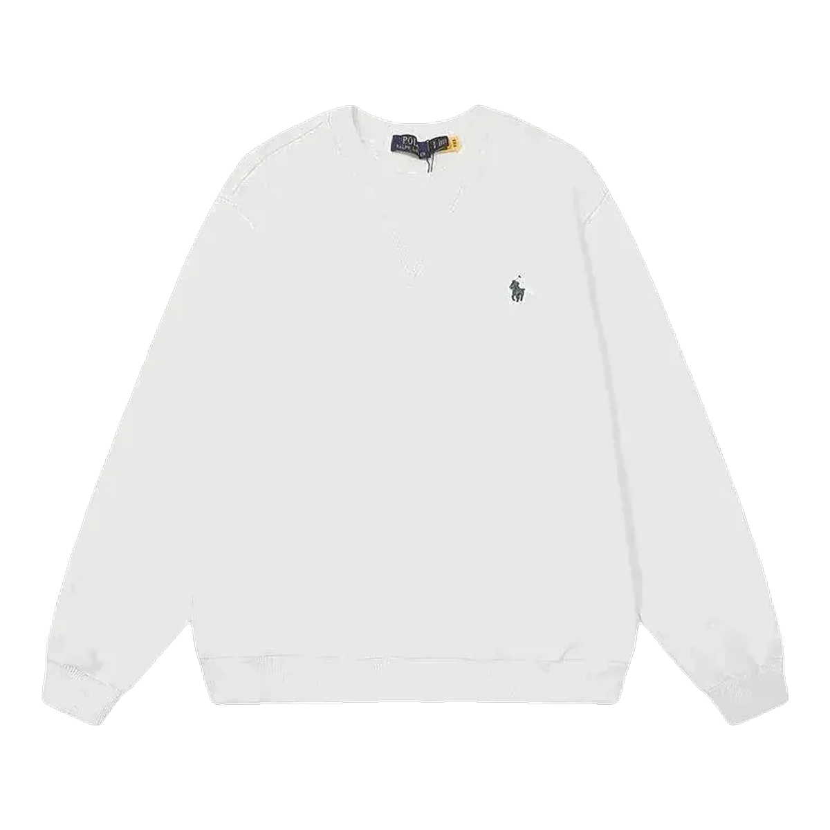 Ralph Lauren White Polo Sweatshirt