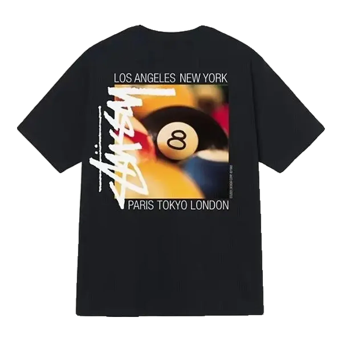Stussy Black 8 Ball T-Shirt