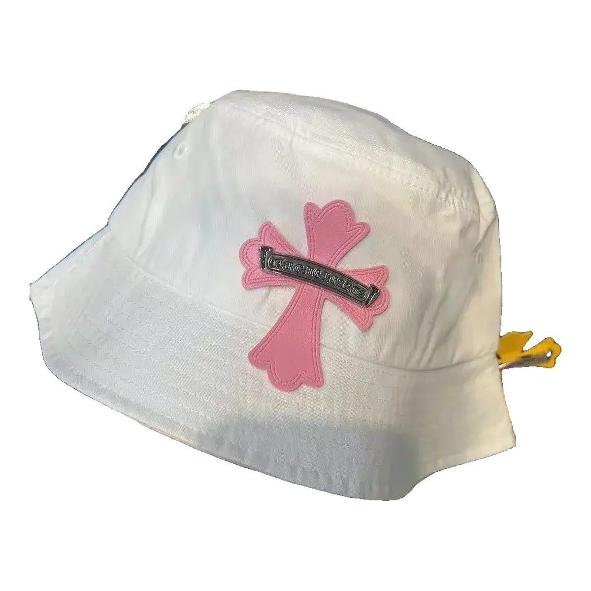Chrome Hearts Cross Bucket Hat White