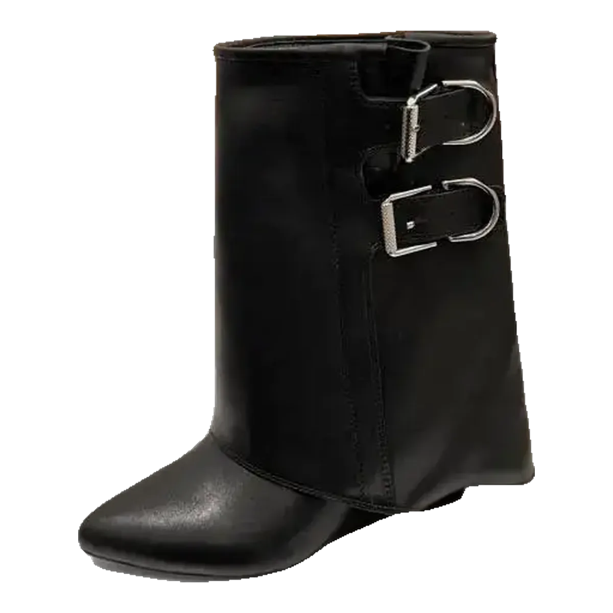 Givenchy Buckle Ankle Boots Black