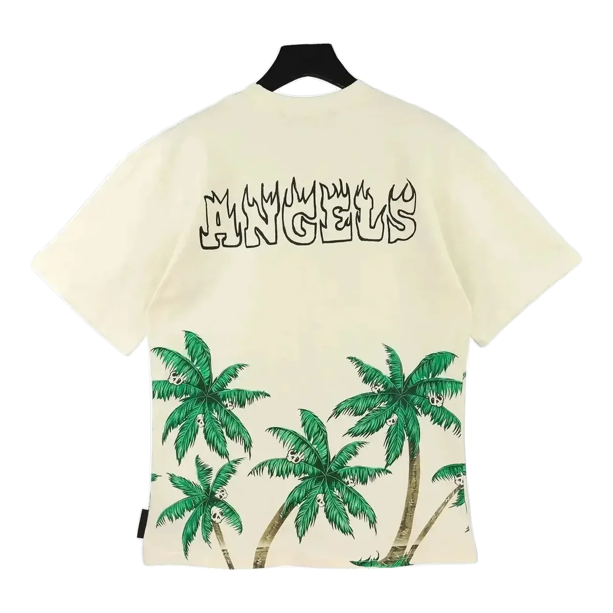 Palm Angels Palm Tree T-Shirt Cream