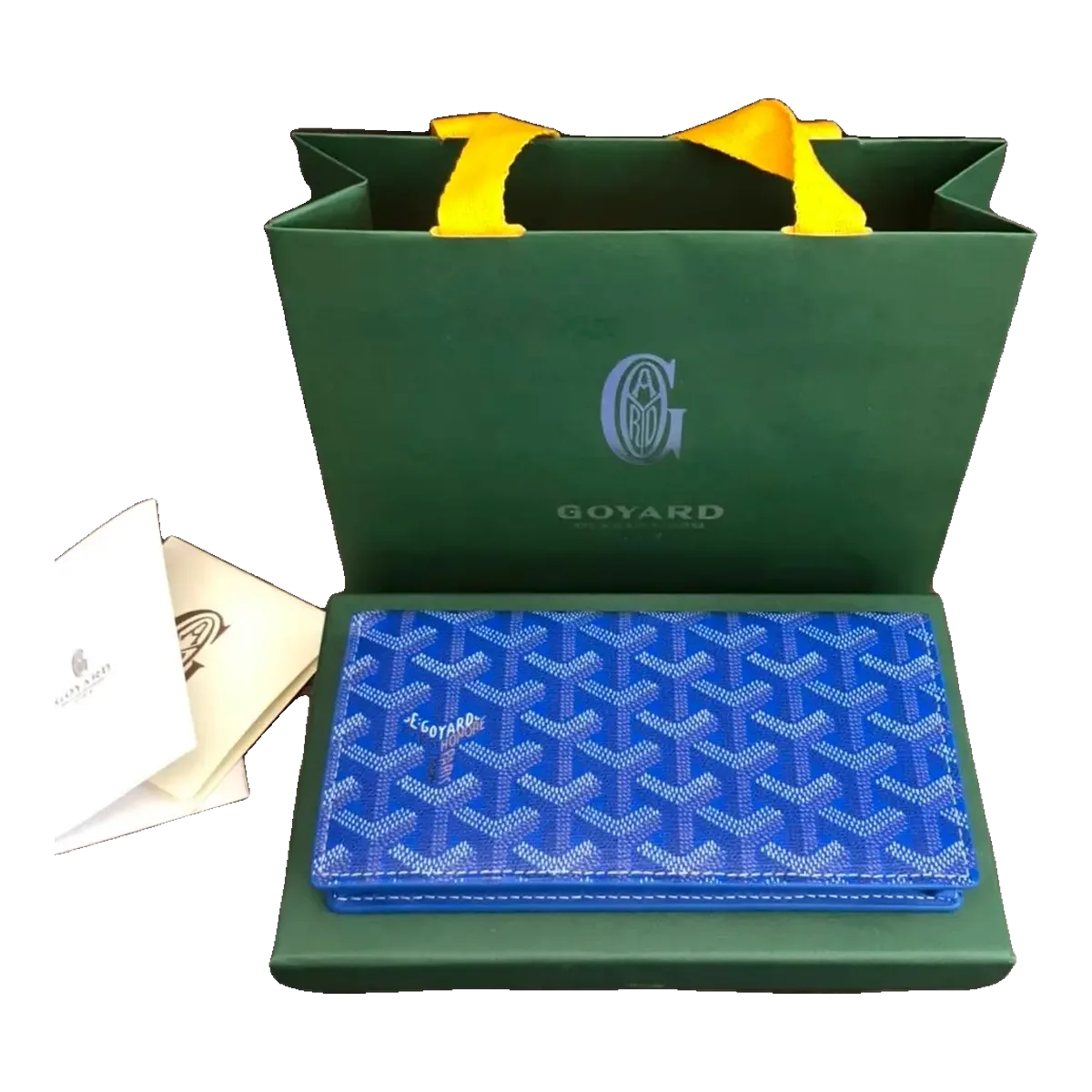 Goyard Long Wallet Blue