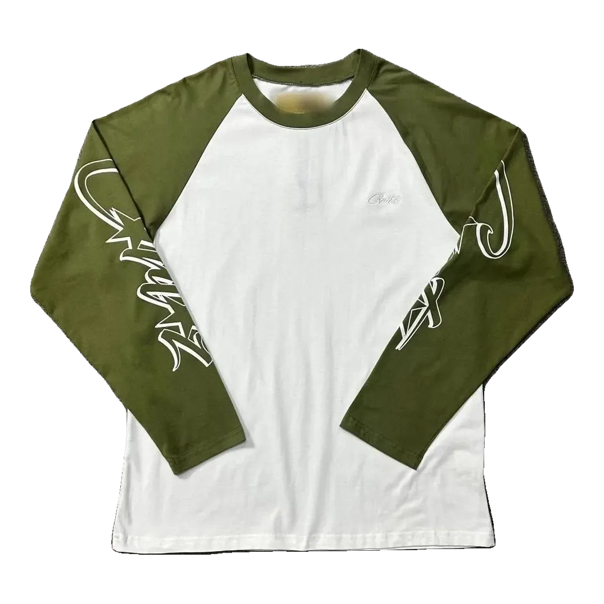 Corteiz Raglan Long Sleeve Green