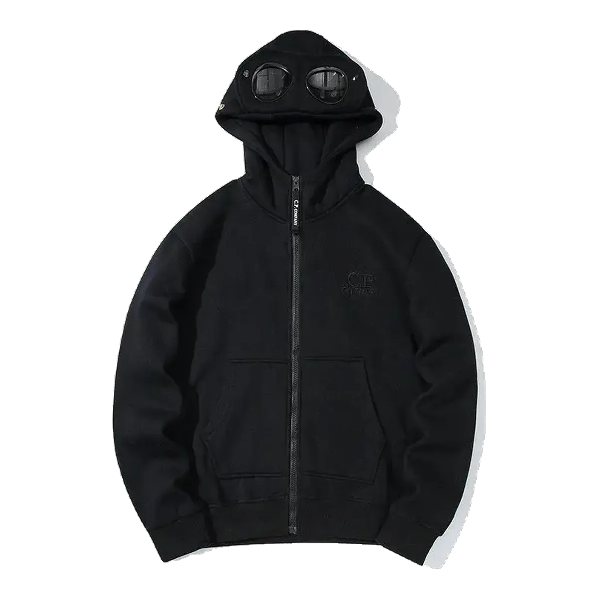C.P. Company Goggle Hoodie Black