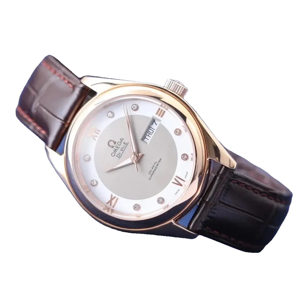 Omega Watch Brown