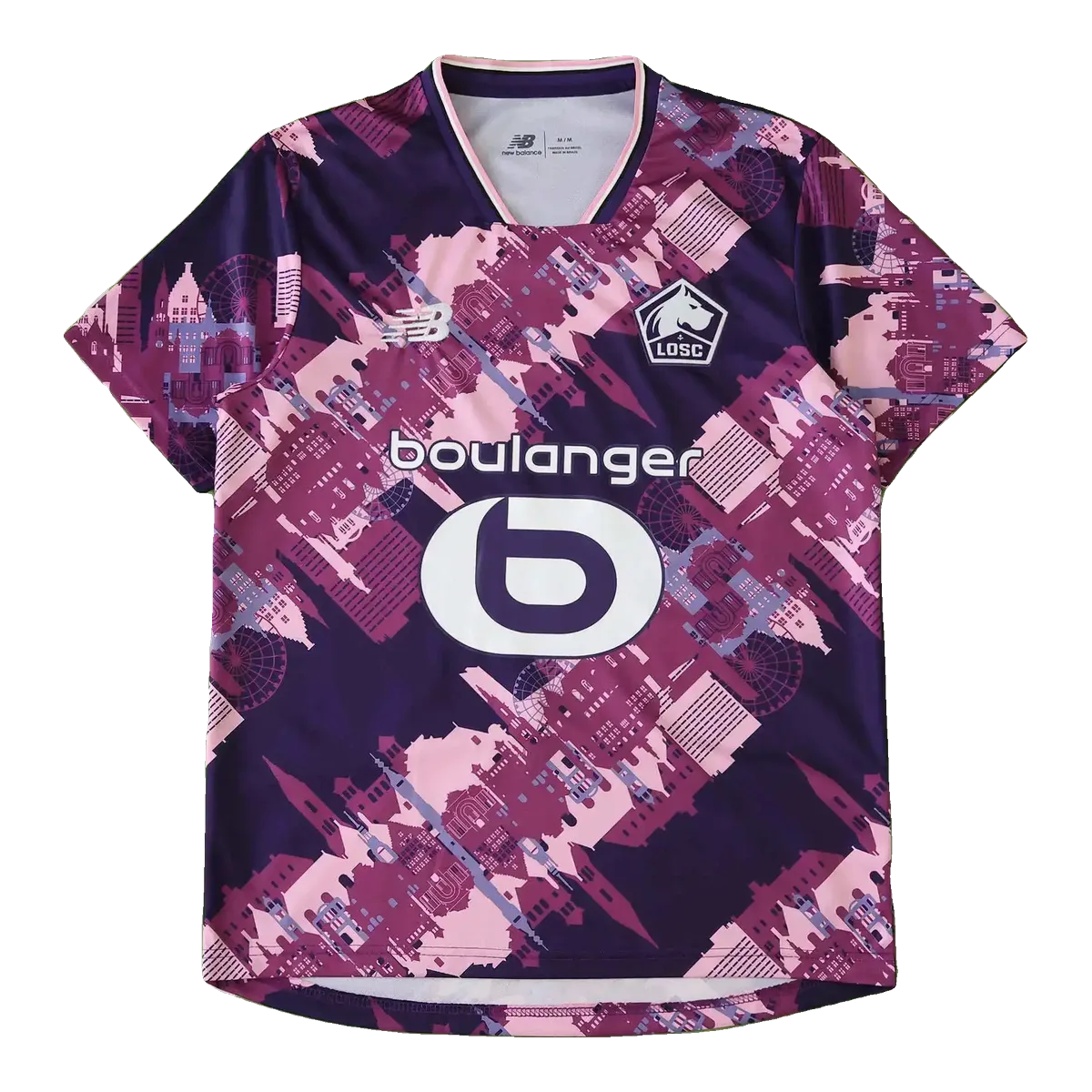 New Balance Lille Football Jersey Purple