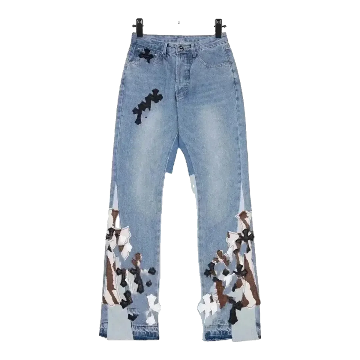 Chrome Hearts Blue Cross Jeans